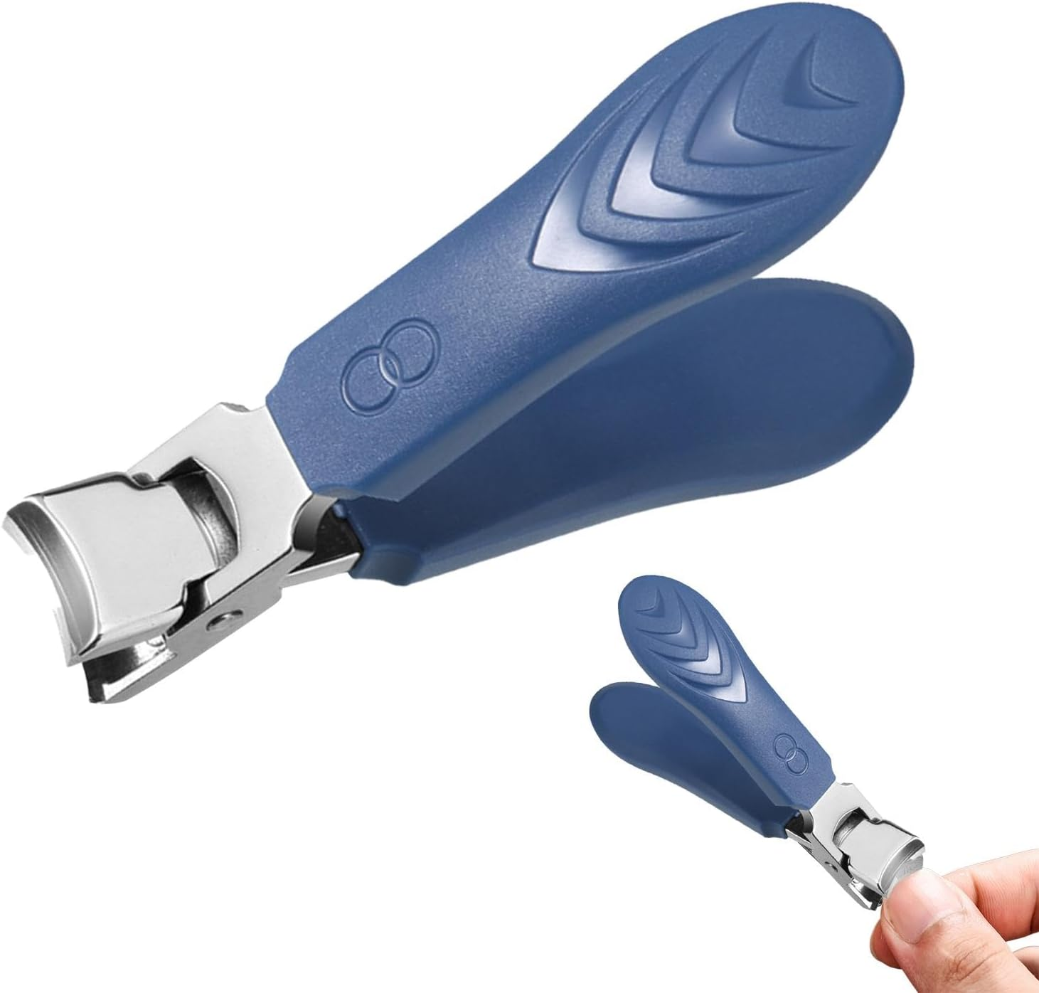 Ergonomic Nail Clippers - Durablle Nail Trimming Scissors, Long-Lasting Toenail Grooming Set | Home Pedicure Scissors with Extra-Wide Opening, Complete Nail Maintenance Kit for Men and Women