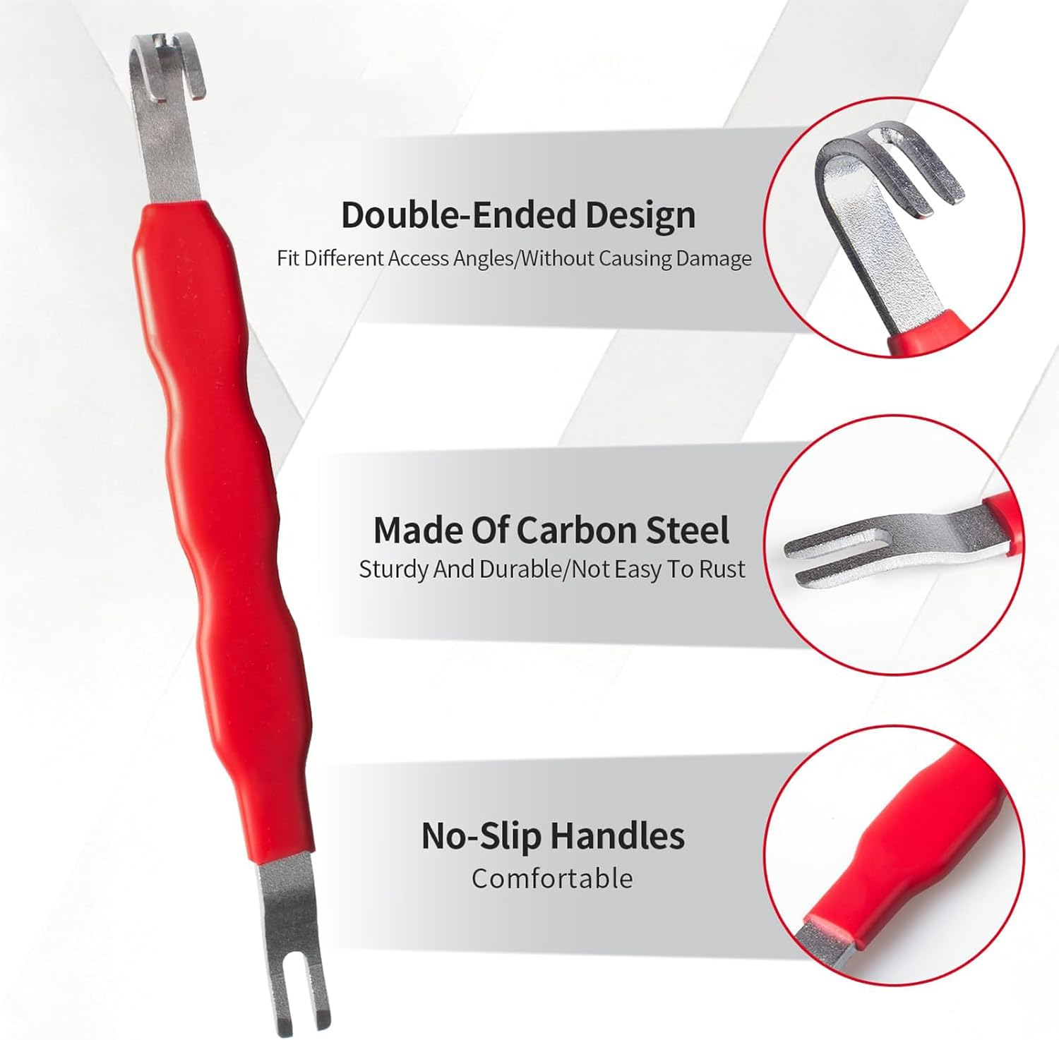 2PCS Automotive Electrical Connector Removal Tool &ndash; Disconnect Pliers & Terminal Separator for Car Wire Harness and Electrical Repairs image number 4