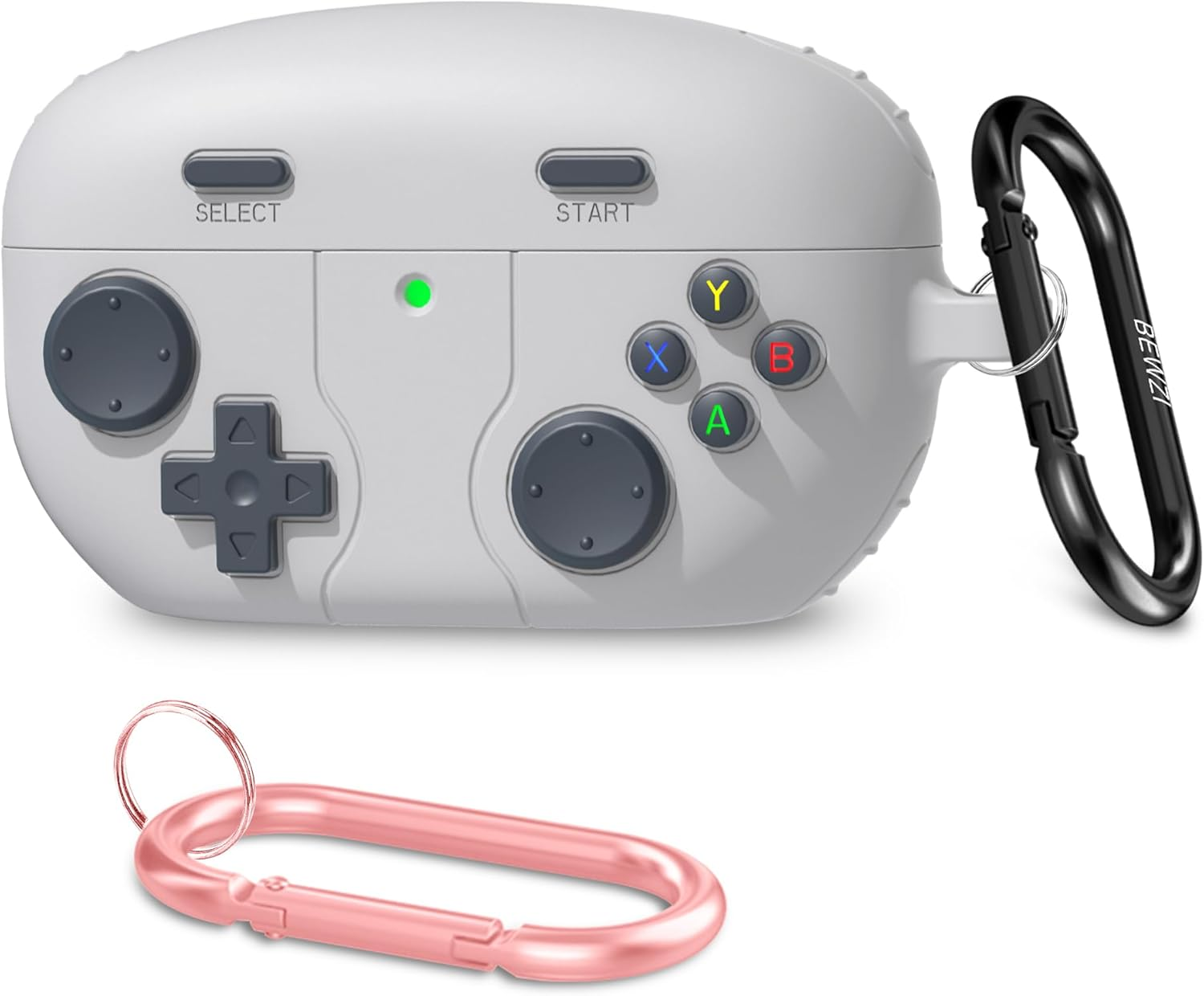 BEWZI for Sony WF-1000XM5 Case Cover Comfortable Soft Silicone 3D Creativity Protection Case, Protective Case for Sony WF 1000XM5 Case (Green)