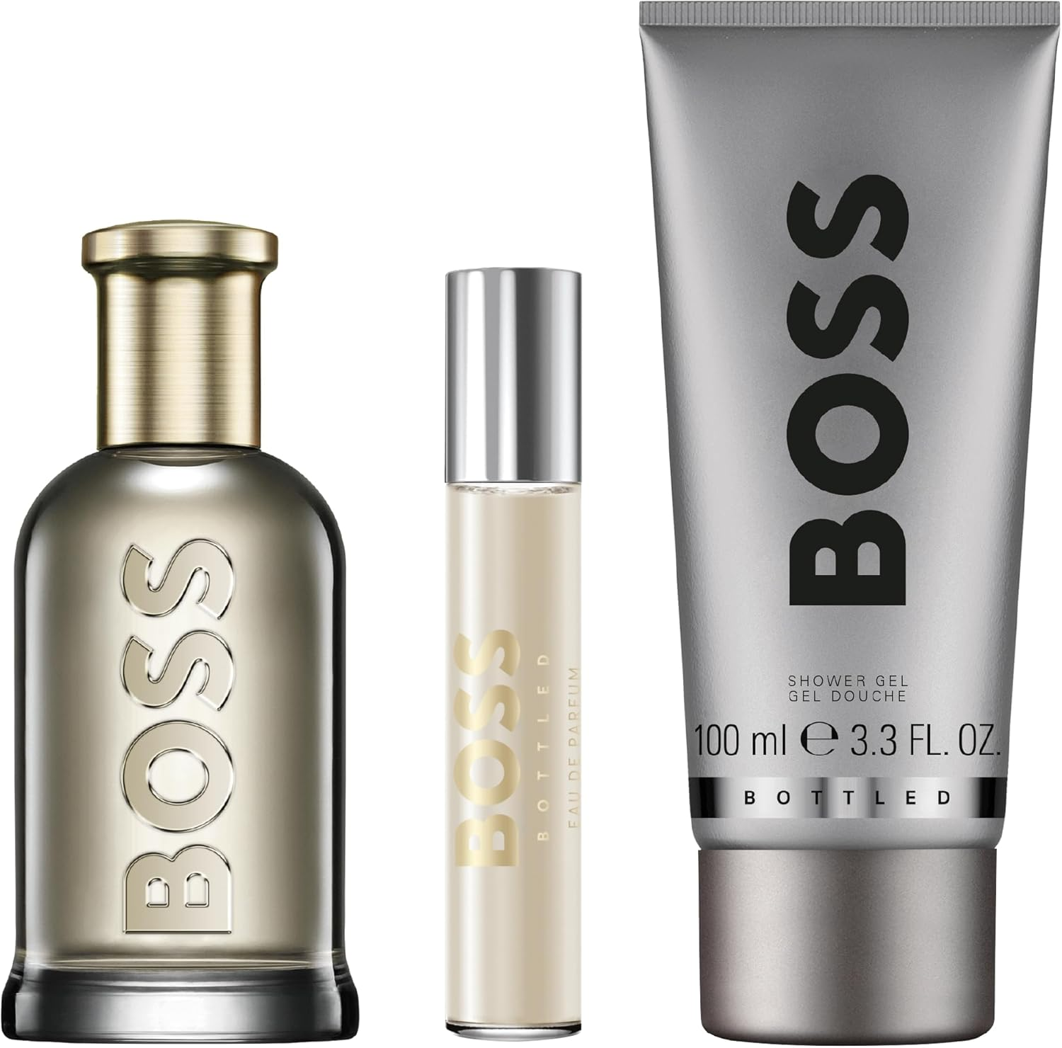 HUGO BOSS Men'S 3-Pc. BOSS Bottled Festive Gift Set