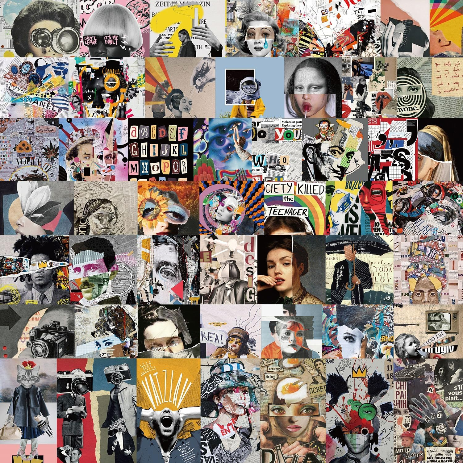 Famous Paintings Sculptures Art Stickers,50 PCS Paintings Vinyl Waterproof Decals for Water Bottles Computer Bicycle Skateboard Luggage Phone Pad Laptop Kids Teens Stickers Pack image number 4