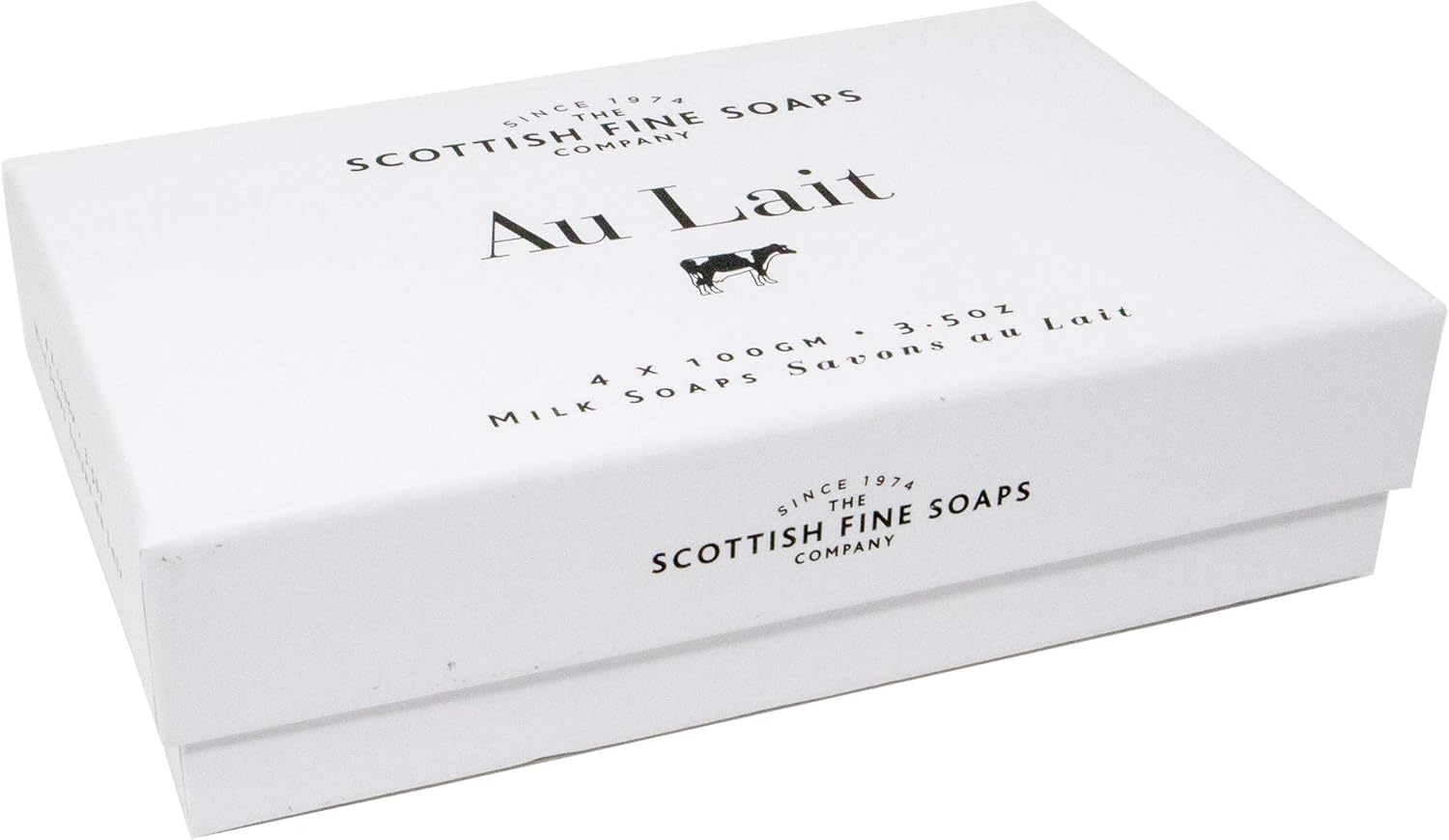 The Scottish Fine Soaps Company Au Lait Milk Soaps (4 X 100G) image number 1