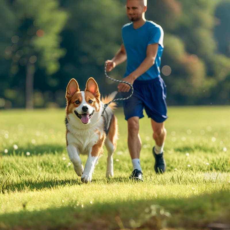 10FT Long Rope Leash for Dog Training, Betterjonny 1/2Inch Strong Dog Leashes with Comfortable Padded Handle, Reflective Nylon Dog Traction Rope for Large Medium Small Dogs Playing, outside Walking image number 4