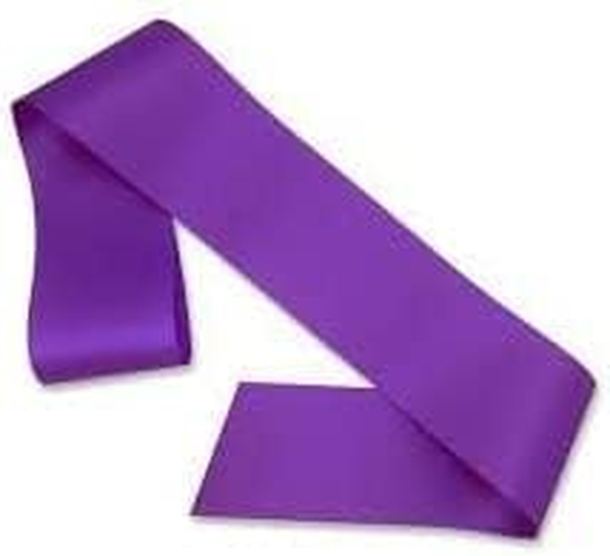 Boolavard Plain/Blank Hen Night Party Sashes - Create Your Own Sash - Blank Sash image number 2