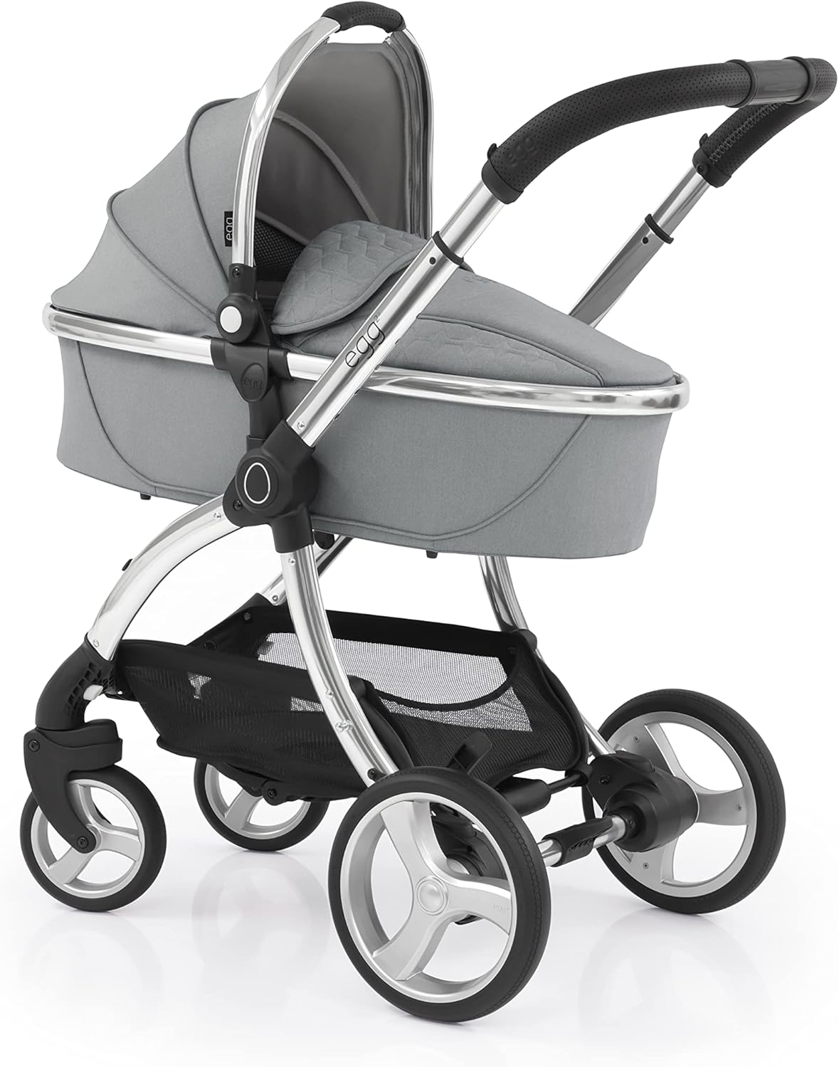 Egg Egg2 Carry Cot, Monument Grey