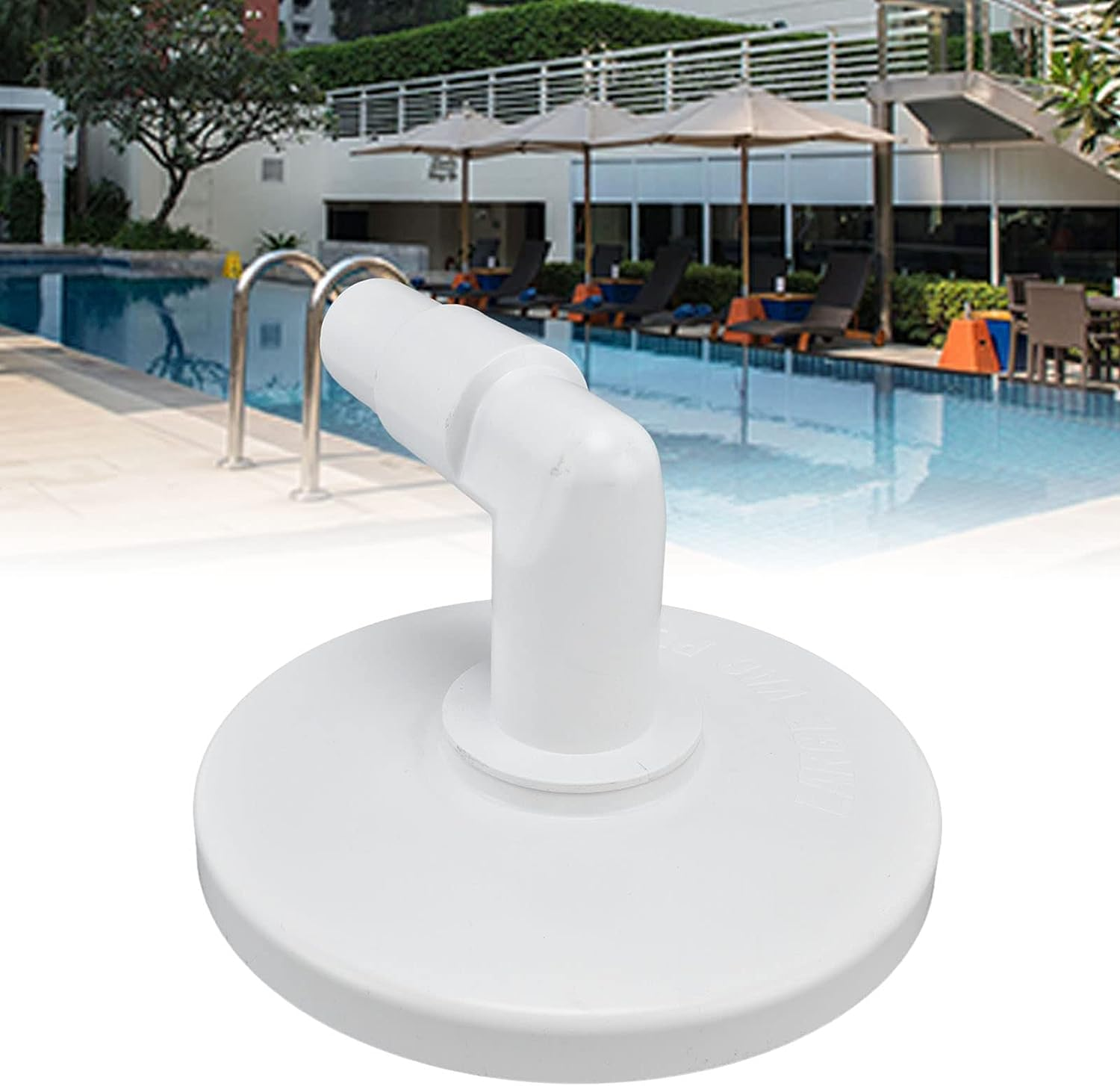 Srliya Skimmer Vacuum Plate with 90 &deg; Elbow Plastic Pool Vacuum Plate Replacement for Hayward image number 3