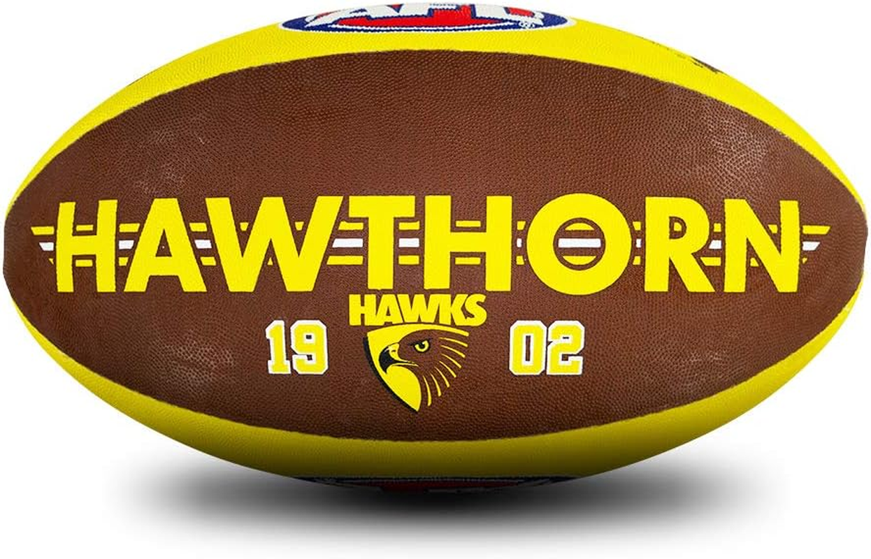 Sherrin Hawthorn AFL Club Football, Size 5 image number 2