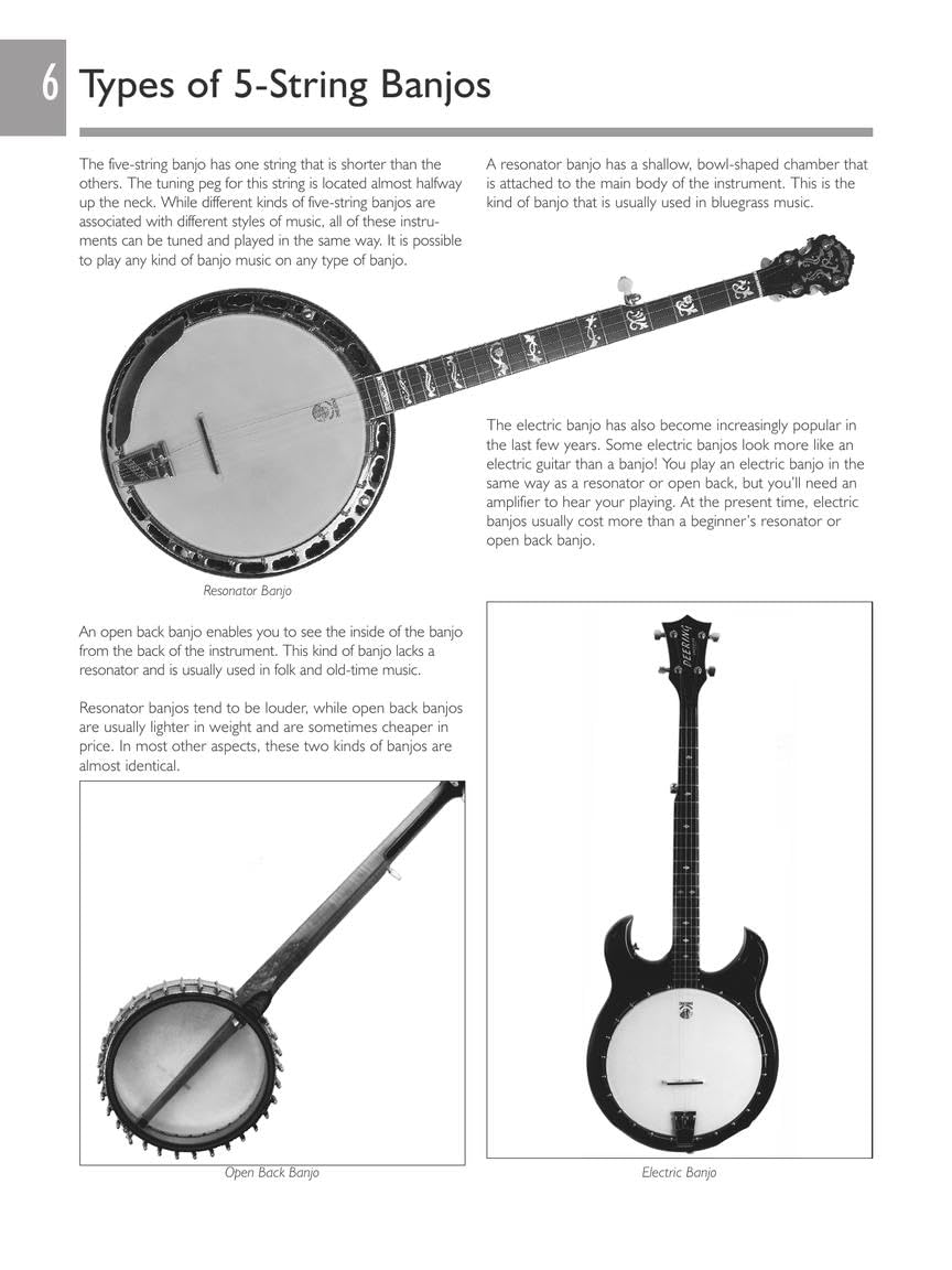Absolute Beginners - Banjo: the Complete Picture Guide to Playing the Banjo Bk/Online Audio: 1 image number 5