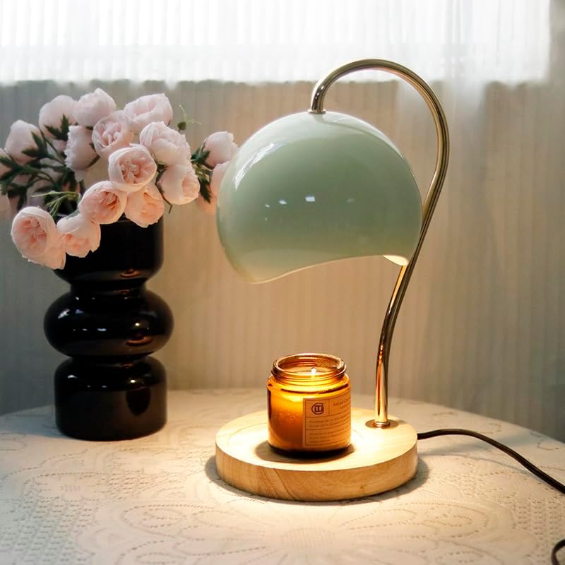 Candle Warmer Lamp, Adjustable Height, with Timer Dimmer, 2 Light Bulbs,Home Decor Women House Warming Gifts image number 1
