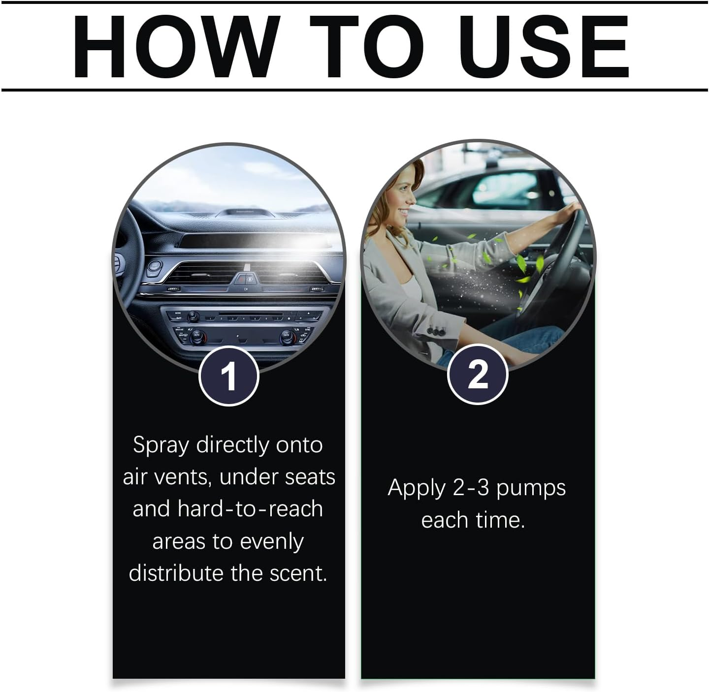 Car Deodorizer, Natural Amber Fragrance, Long-Lasting Fresh Scent, 100Ml image number 1