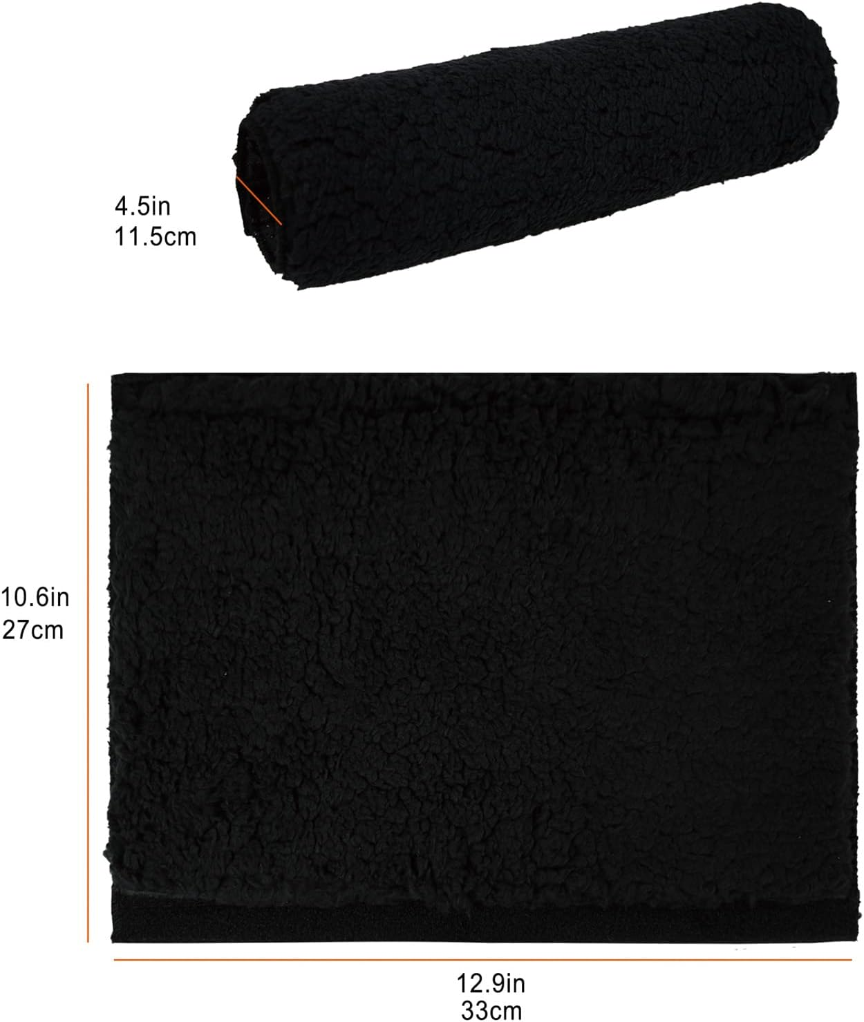 Wheelchair Armrest Pads, 2 Pack Wheelchair Arm Rest Memory Foam Cushions Padded Covers,Wheelchair Accessories for Seniors & Adults , Wheelchair Armrests, Office/Transport Chairs, Scooters ( B) image number 3