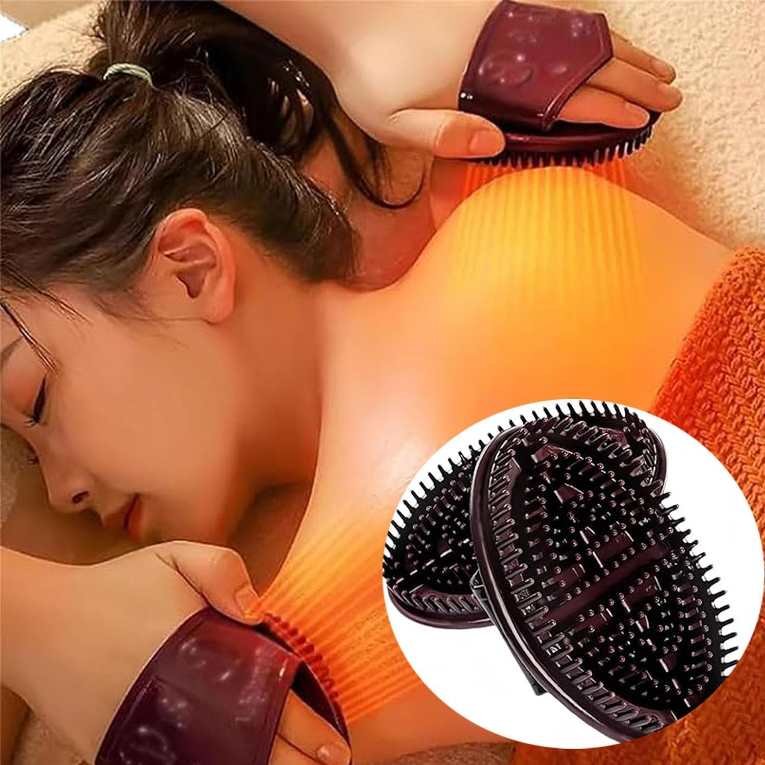 2Pcs Beauty Salon Meridian Brushes,Beauty Salon Custom Meridian Brushes,Meridian Brush Massage Brush,Meridian Brush Meridian Scalp Massage Brush,Beauty Salon Massage Brush Custom Meridian Brush image number 2