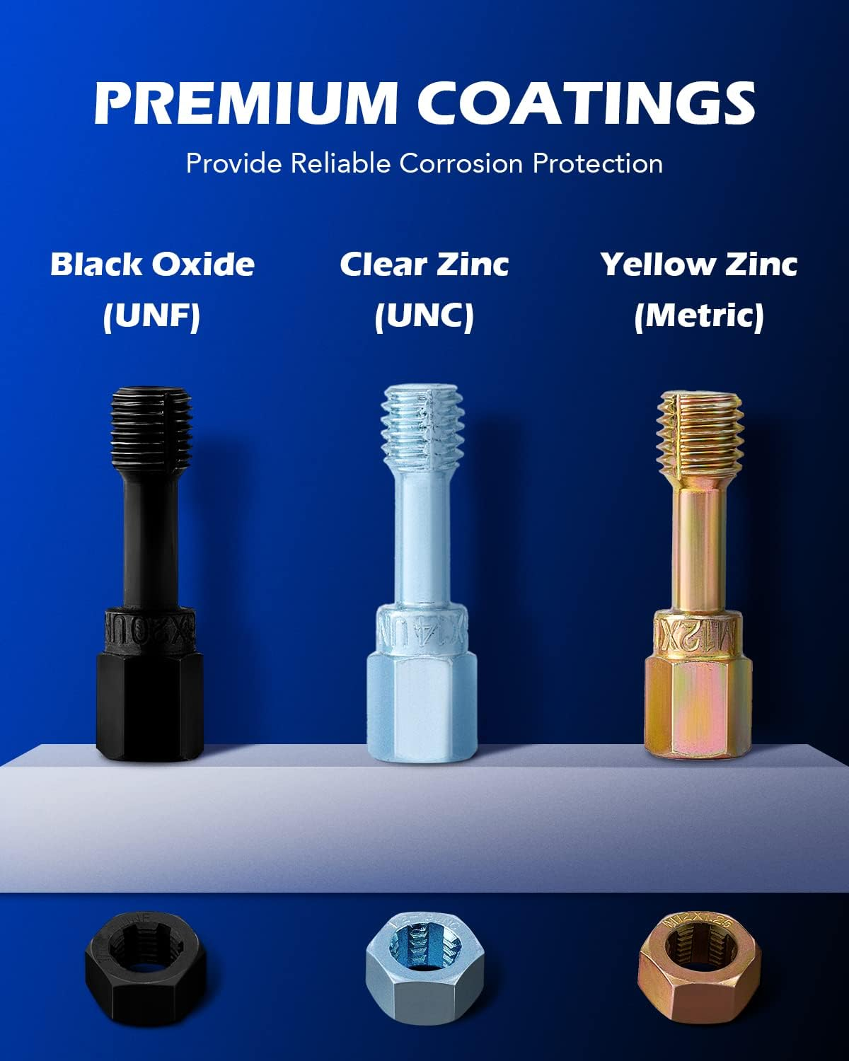 Orion Motor Tech 48 Piece Thread Chaser Set, Metric and SAE Thread Repair Kit with 22 Taps 24 Dies 2 Thread Files, Universal Rethreading Kit Thread Restorer Tool Set in UNC UNF Metric Sizes with Case image number 6