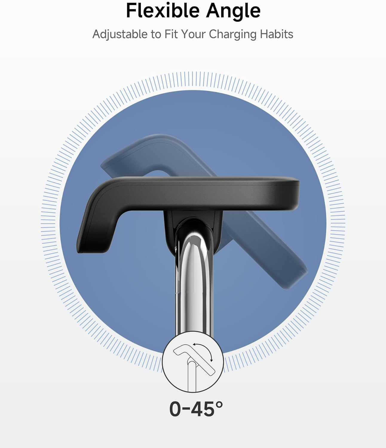 Swanscout Charger Stand for Samsung Watch, Fast Charging for Samsung Galaxy Watch 7/Ultra/6/6 Classic/5/5 Pro/4/3/Active 2, Swanscout 505S - White image number 6