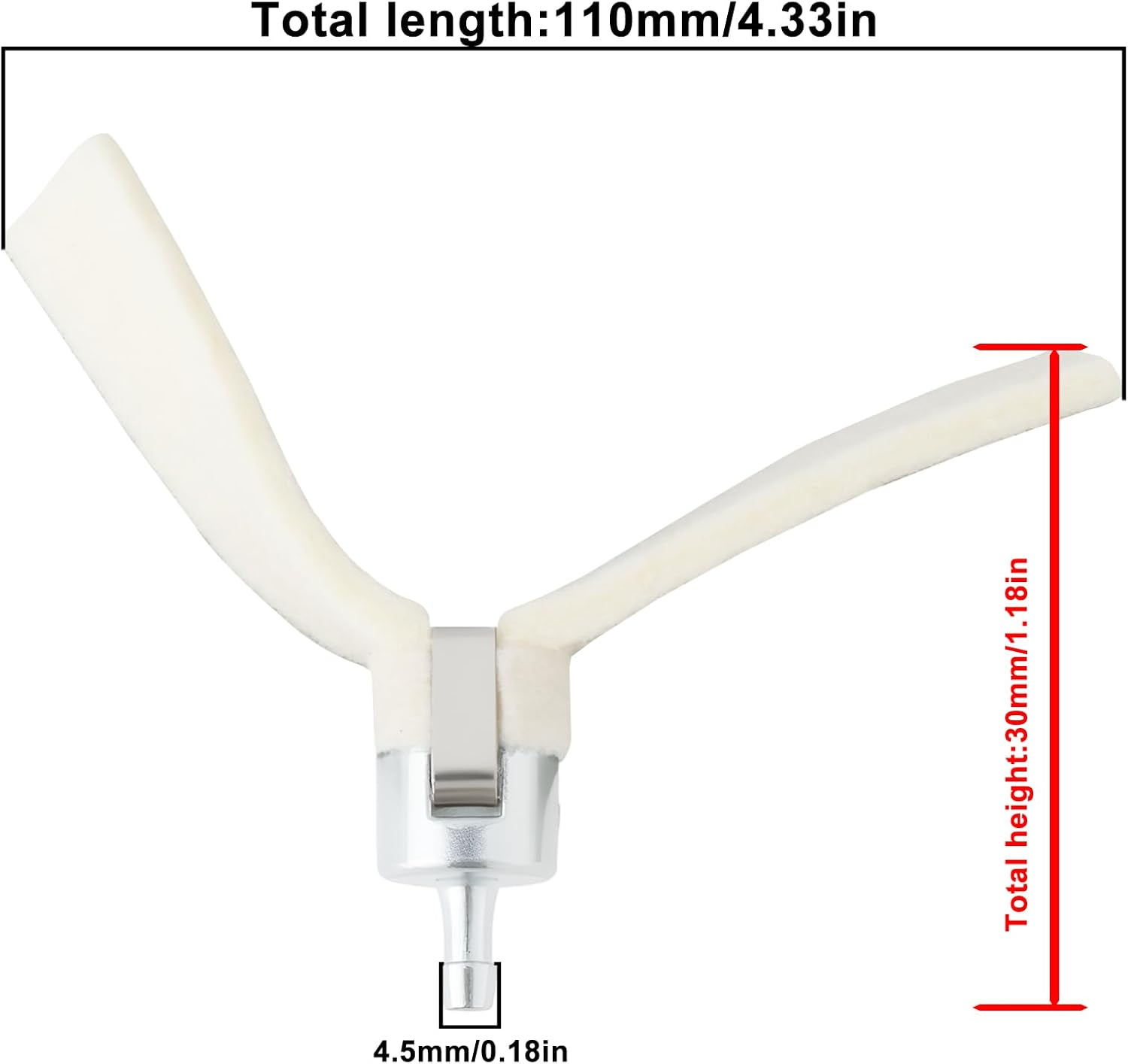 SING F LTD 2Pcs Chainsaw Fuel Filter 125-529 125-529-1, 5746039-01 Compatible with Walbro Compatible with Husqvarna image number 4