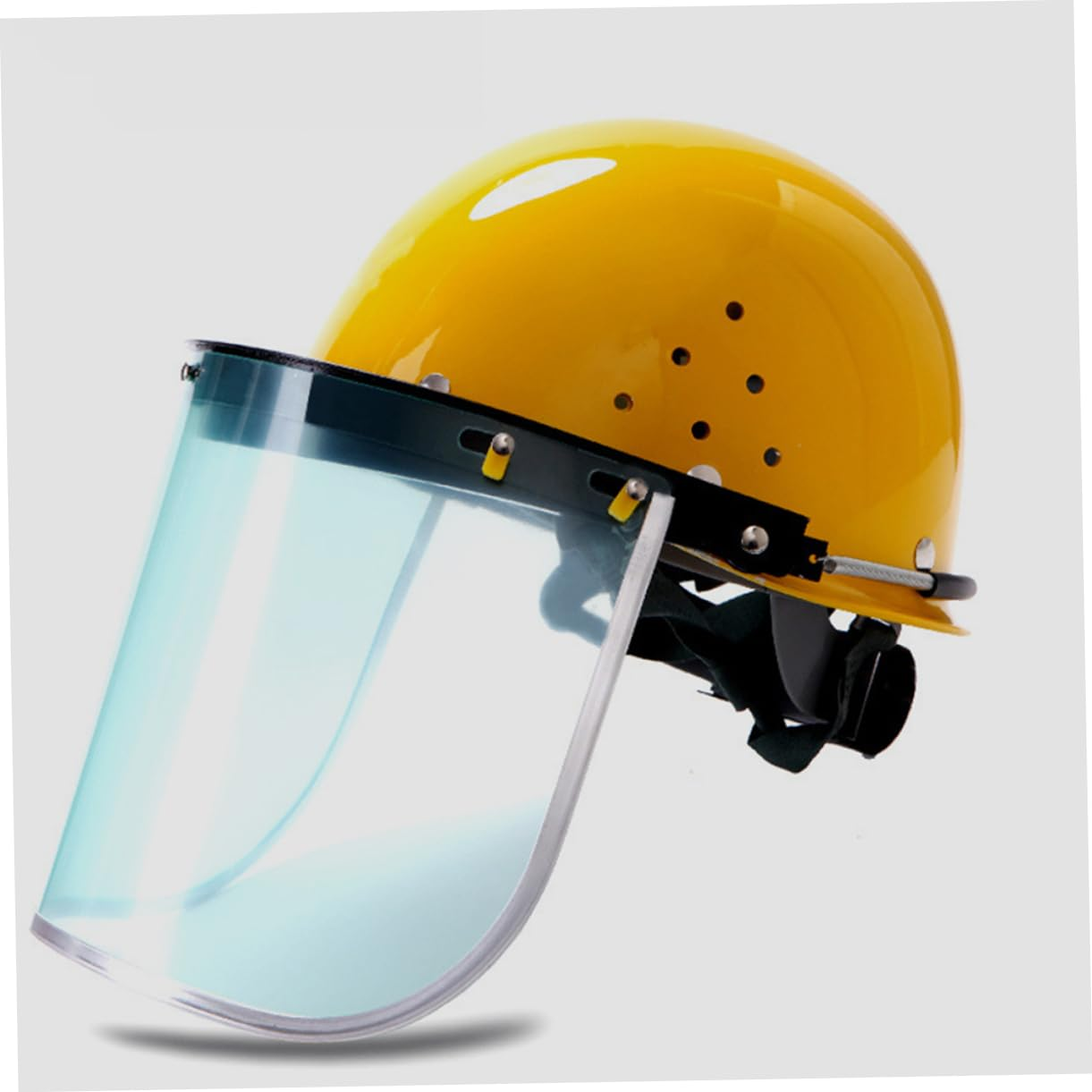 WOONEKY 1Pc Helmet Safety with Aluminum Bracket Face Guard for Helmet Easy Installation Protective for Welders and Construction Workers Anti-Dust and Anti-Splash Design image number 5