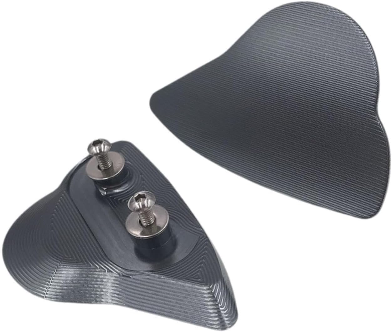 Mqetly 2Pcs Mirror Block off Plates Replaces Reliable Assembly Motorbike Accessories Mirror Hole Decorative Cover for Yzf-R7, Red