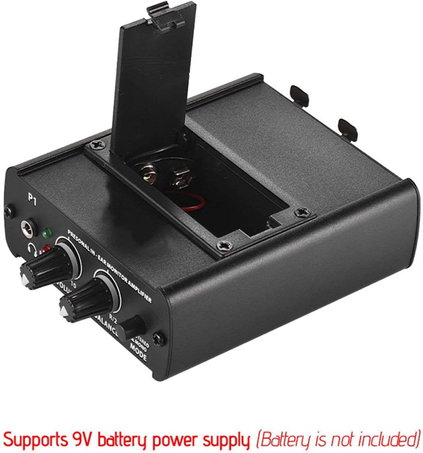 2X Personal In-Ear Monitor Headphones Amplifier with XLR Inputs 3.5Mm Output Audio Interface image number 5