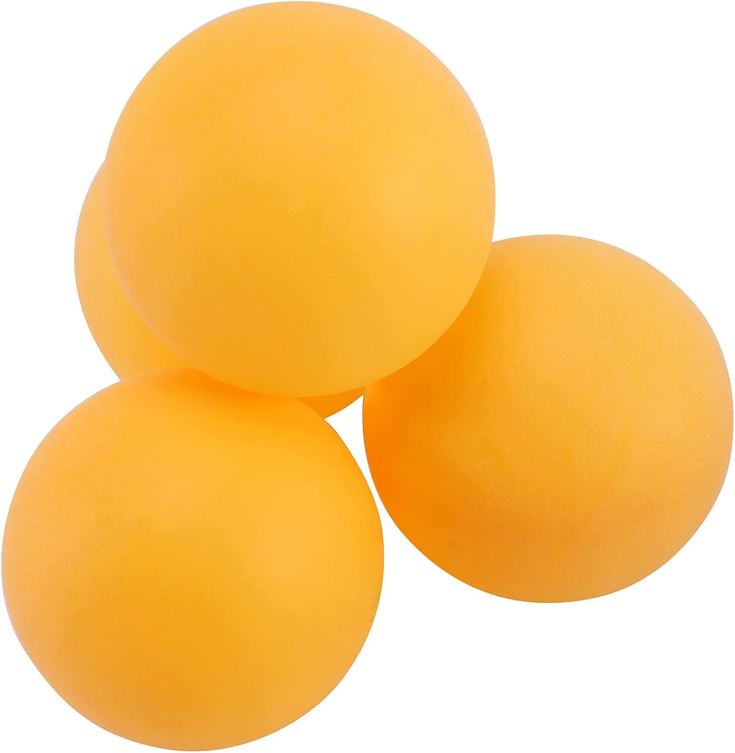 Jingfei 50- Pack Premium Ping Pong Balls Advanced Table Ball Seamless Balls Orange image number 1