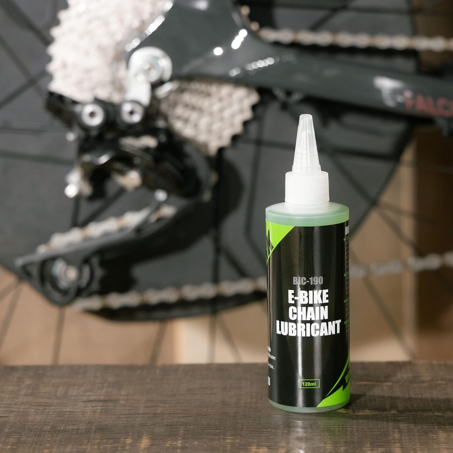 Cyclingdeal E-Bike Chain Lubricant Electric Bicycle Maintenance Greaser Oil - 120Ml image number 5
