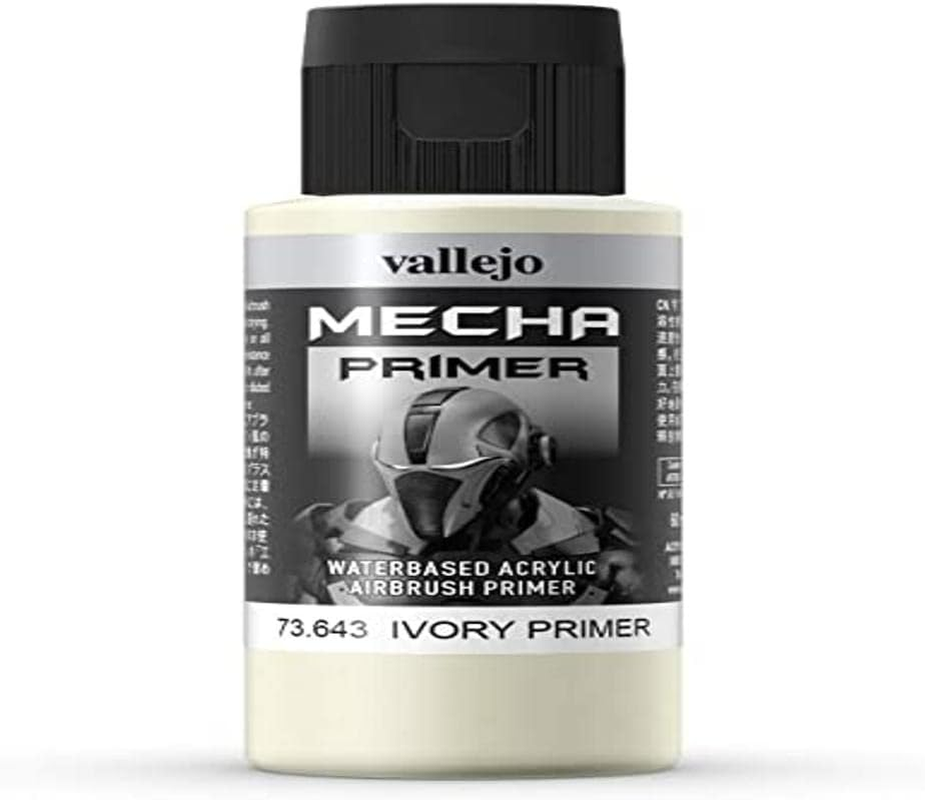 Vallejo Mecha Colour Primer, Grey, 60 Ml