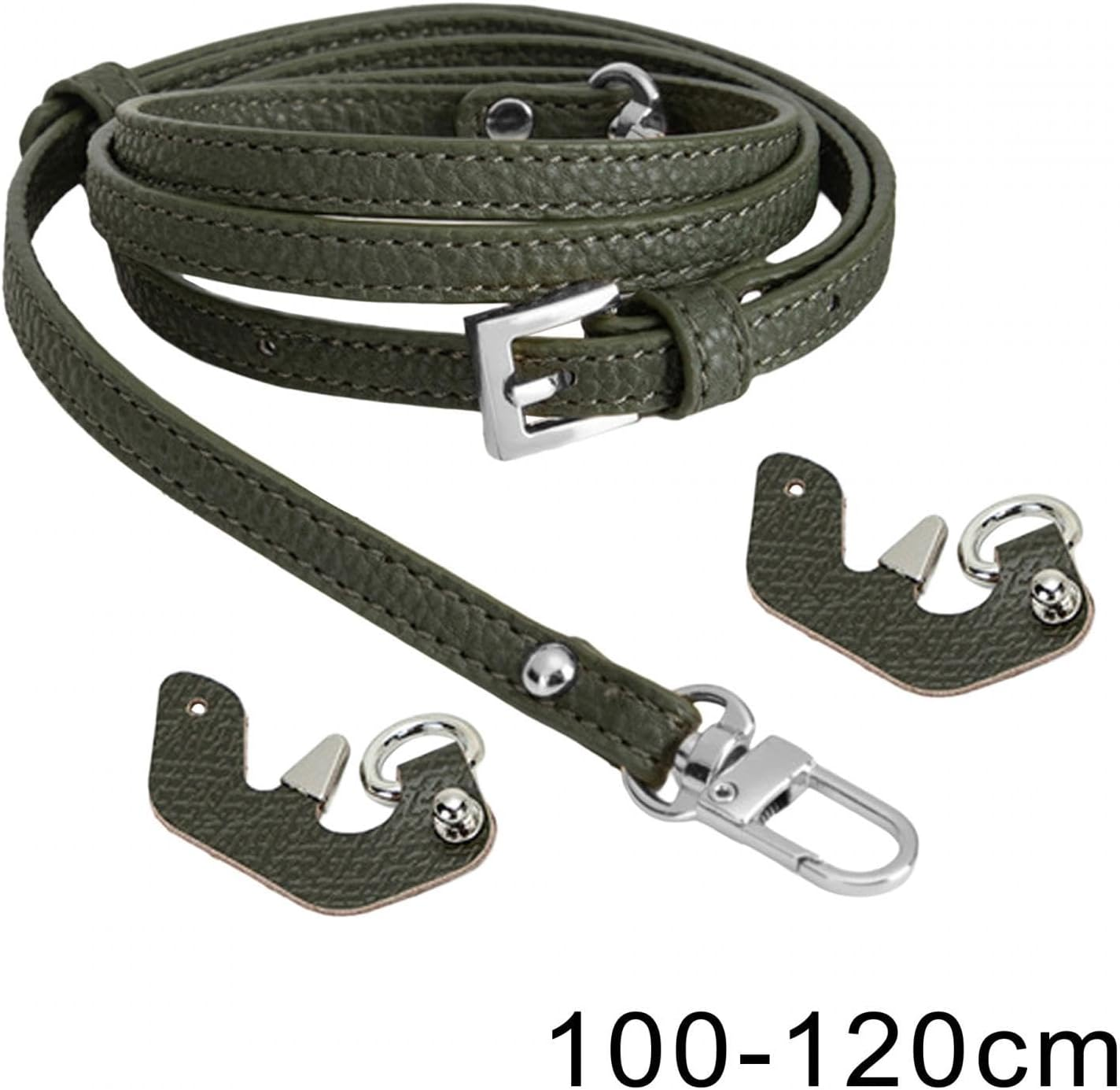 Wall Exchange Belt, Cross-Body Belt, Classic, Simple, Removable Pocket Shoulder Strap, Replacement For, Wallet Production, Briefcase, - Gray image number 6