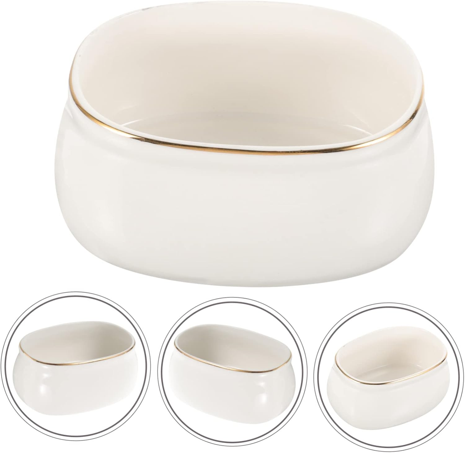 OATIPHO Ceramic Sugar Bowl Ceramic Storage Jar for Home for Sugar Storage for Kitchen Use image number 1