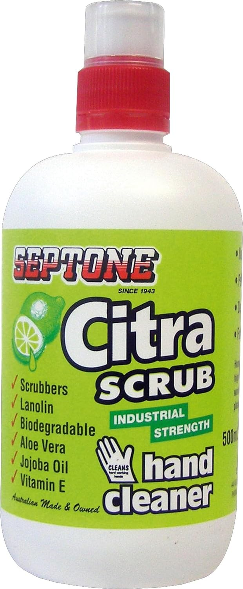 Septone Citra Scrub Squeeze, 500 Gm