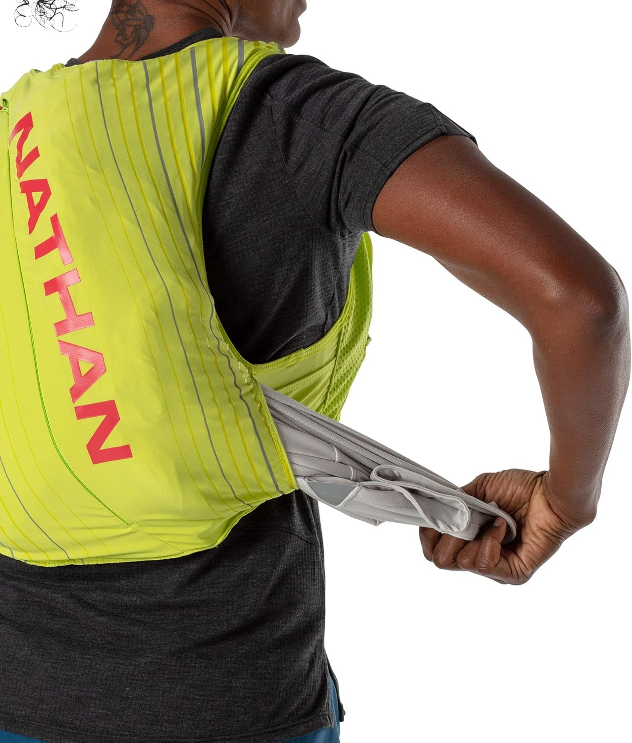 Nathan Pinnacle 12L Hydration Pack Running Vest with 1.6L Water Bladder Included. Hydration Backpack for Women / Men / Unisex. for Runs, Hiking, Cycling and More image number 7