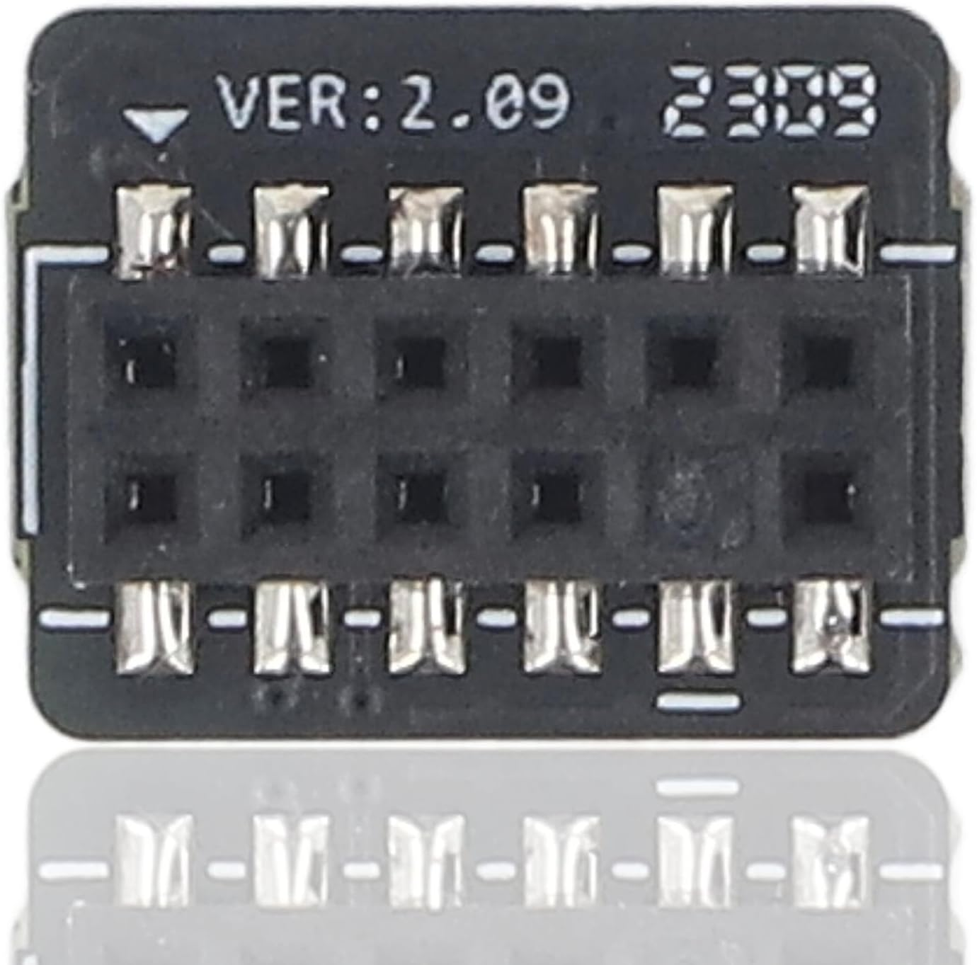 TPM 2.0 Encryption Security Module, SPI 12Pin Security Module for A520, B550, WRX80, X570S, B650, TPM Securitymodule for Motherboard