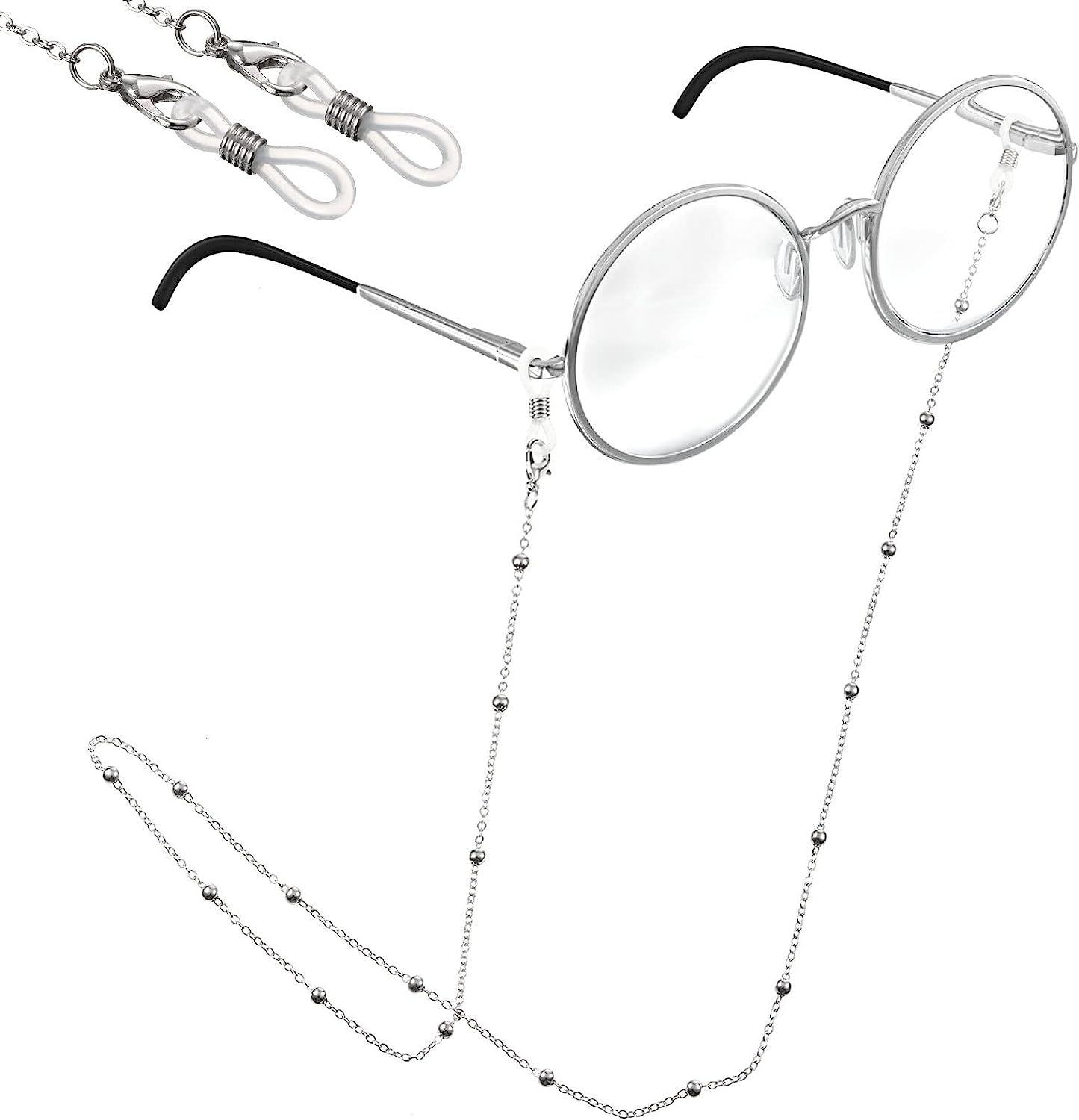 Glasses Chain String Unique Beaded Alloy Retainer Eyewear Accessories Jewelry image number 2