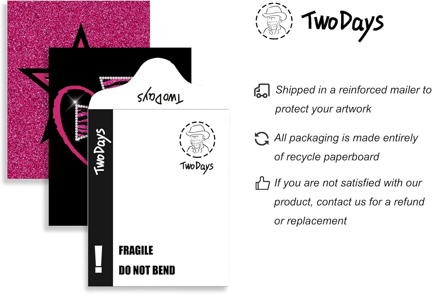 Twodays Mcbling Room Decor Aesthetic, Trashy Y2K Posters for Girls Bedroom, 2000S Hot Pink Wall Art, Emo Baddie Prints for Women Apartment.(8" X 10", Set of 6, UNFRAMED) image number 4