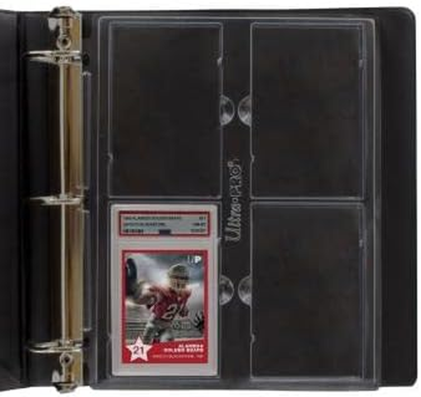 Ultra Pro 4-Pocket Pages for PSA Slabs image number 1