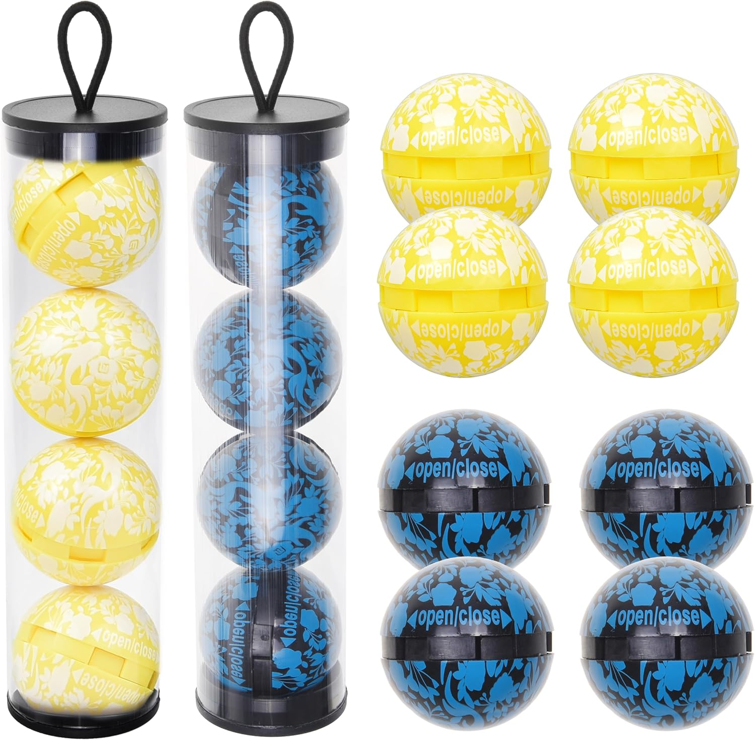 Eco-Fused Sneaker Deodorizer Balls for Shoe, Gym Bag, Locker - 4 Pair (Ocean + Citrus (8 Pack)) image number 6