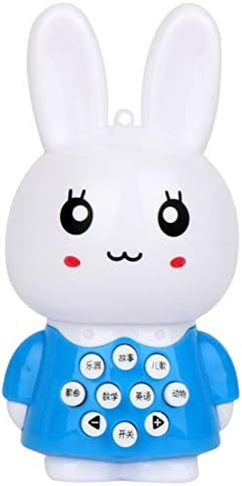 &ldquo;N/A&rdquo;Cartoon Mini Rabbit Story Machine Music Lighting Early Teaching Machine Cubsstorymachine-Pink