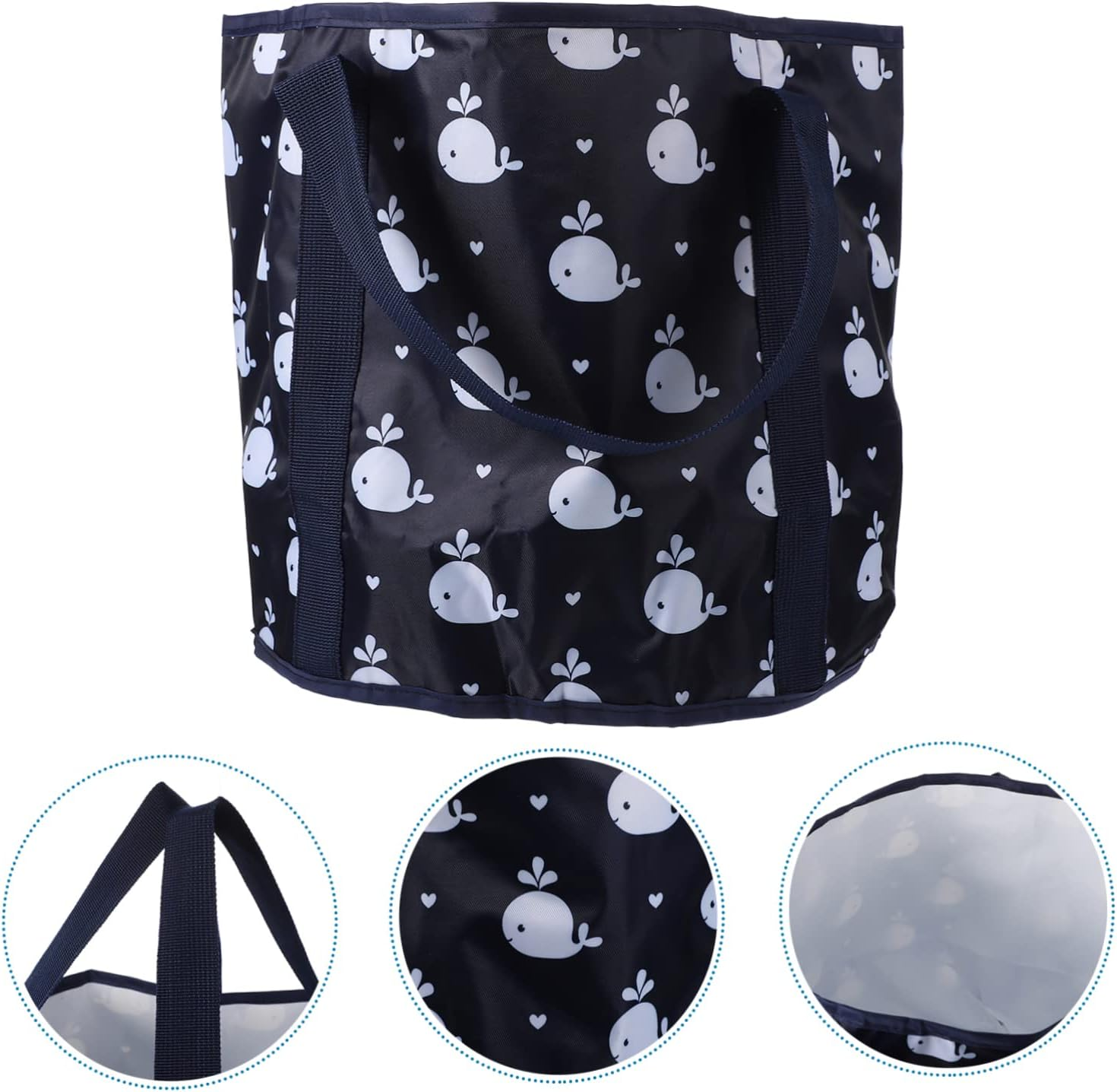 Healeved Foot Basin Portable Folding Water Basin for Camping Travel Outdoor Use Multi-Use Soaking Tub for Washing Hands Dishes Laundry Space-Saving Design image number 6