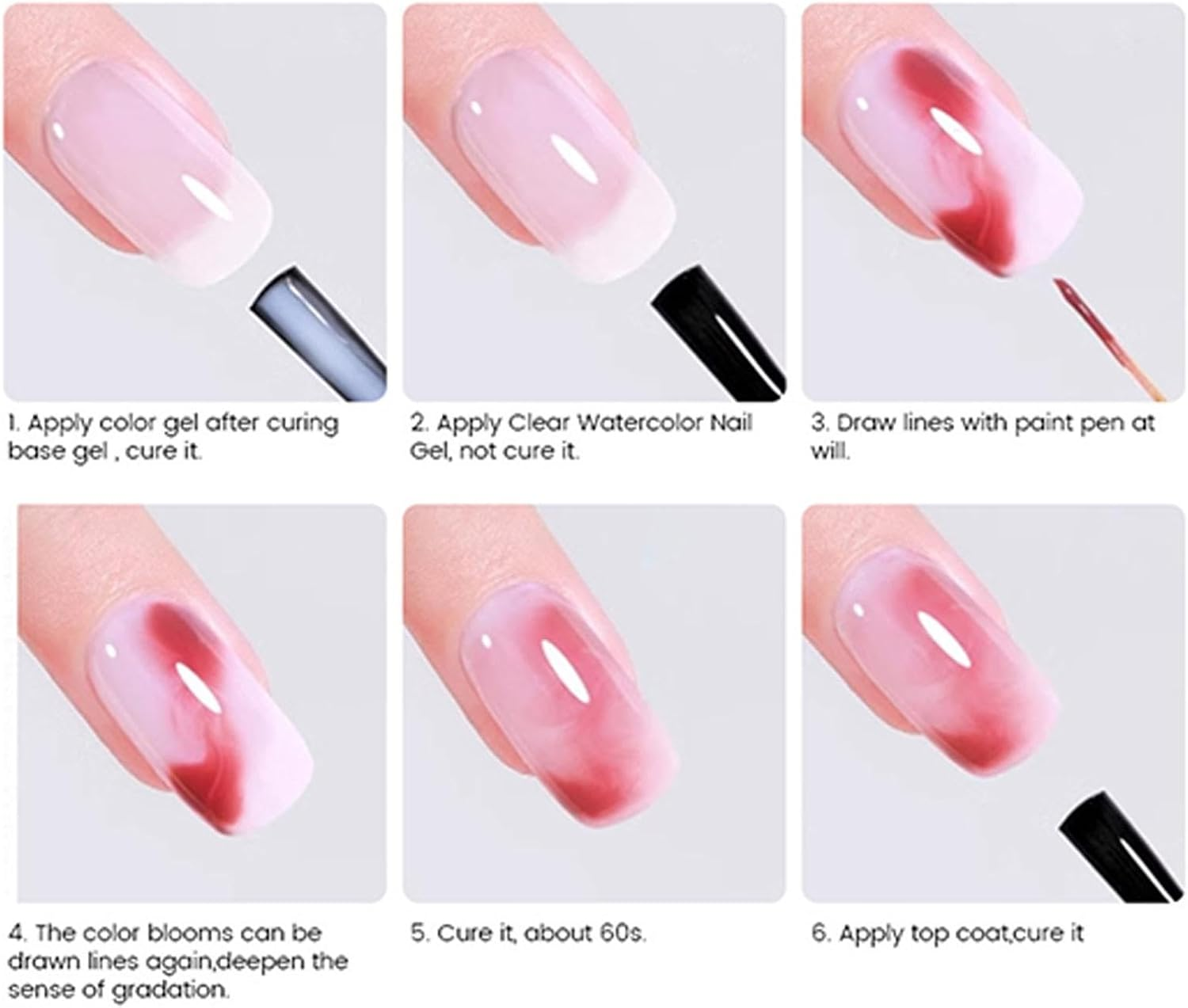 Gel Nail Polish,Uv Led Blossom Gel Polish - Personal Care Supplies, Beauty Accessories for Women and Girls Daily Work