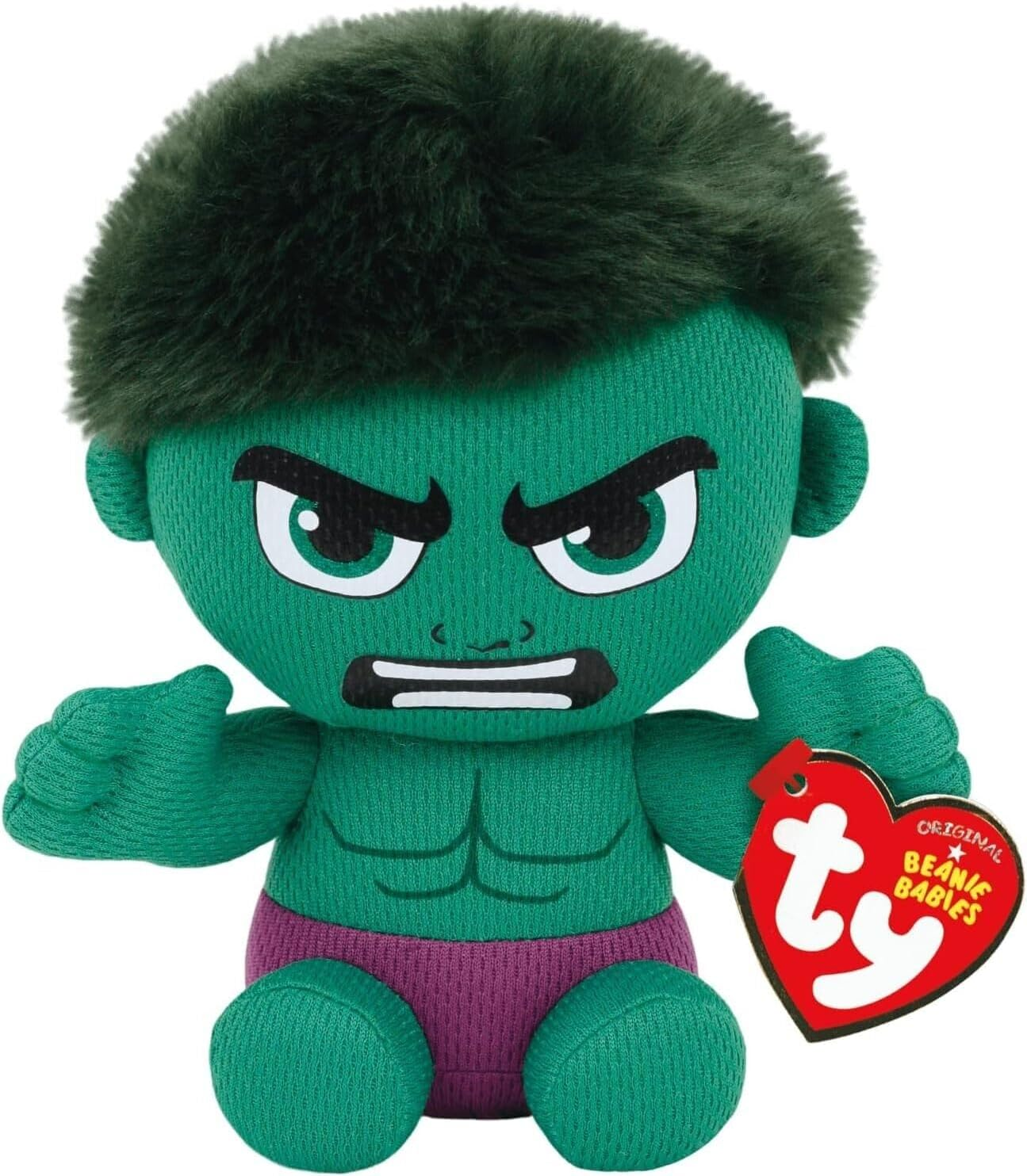 Marvel Beanie Babies - Hulk image number 3