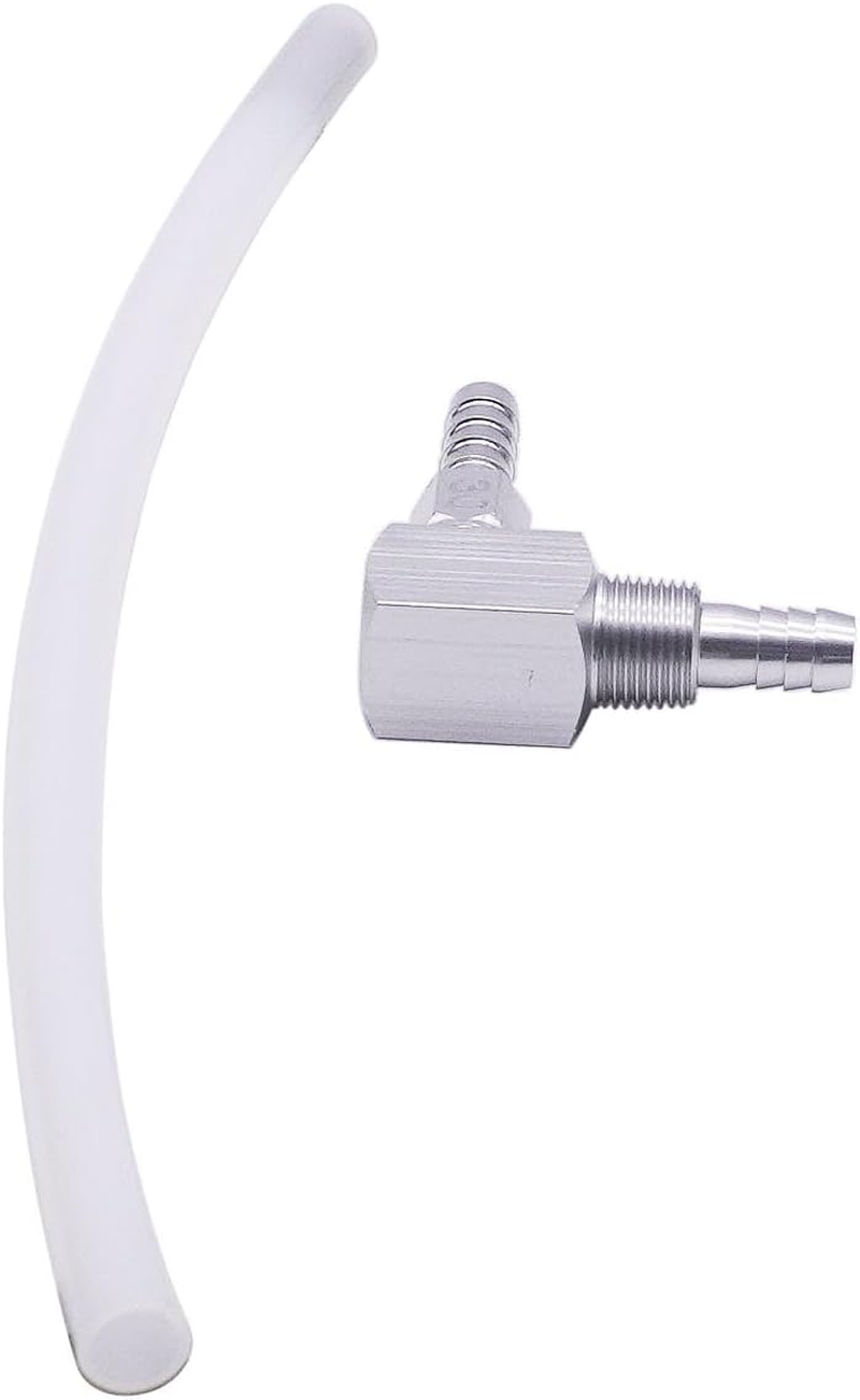 Universal 12" Marine Fuel Tank Pickup Tube with Strainer - Polyethylene Fuel Tube with Aluminum Barb Connector- Fits Standard Boat Fuel Tanks - Replaces Part 7-0948 image number 2