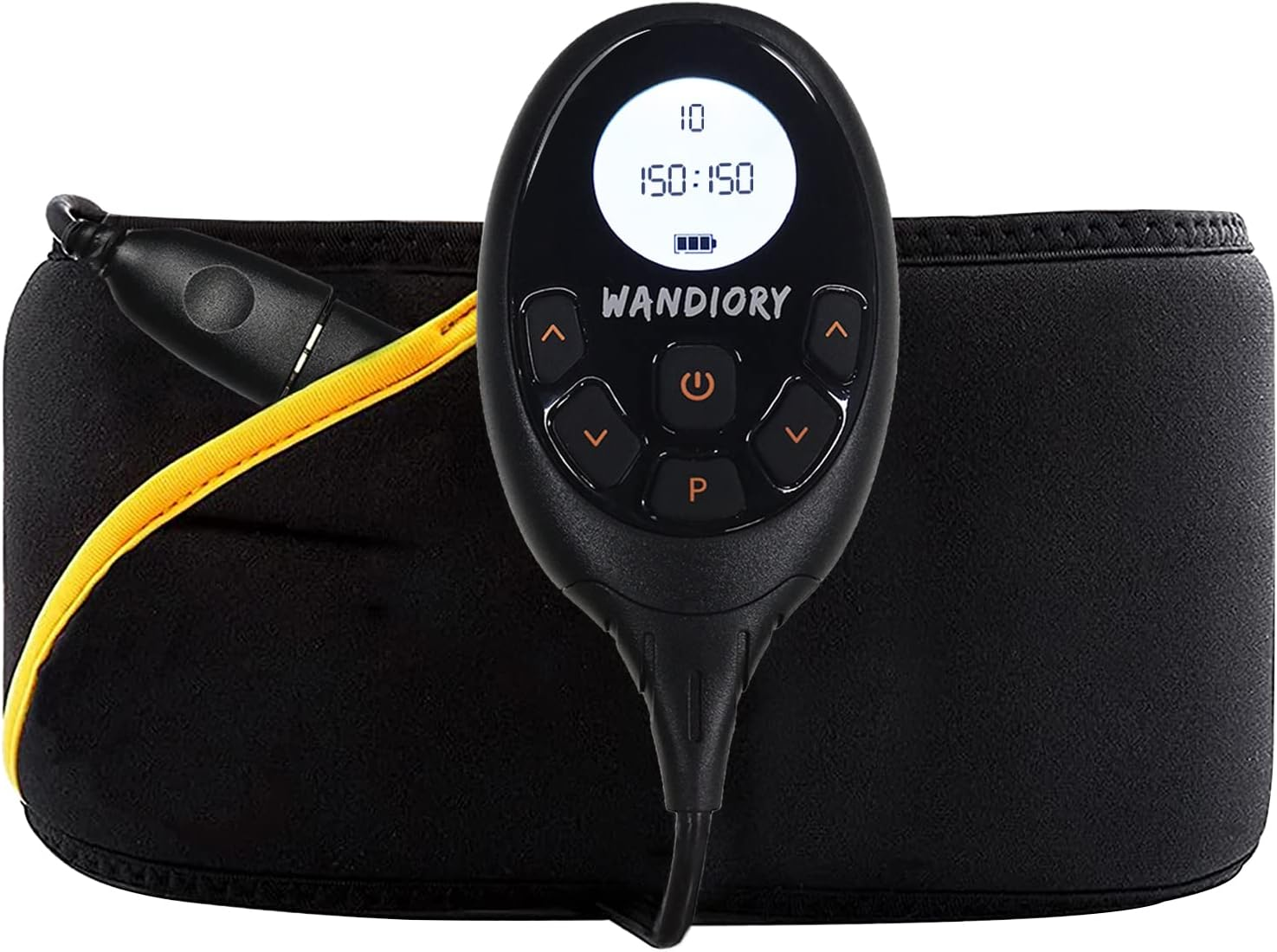 Abdominal Training Belt for Men Women, Wandiory Ab Fitness Workout Portable Equipment for Home Office, 24"-55"