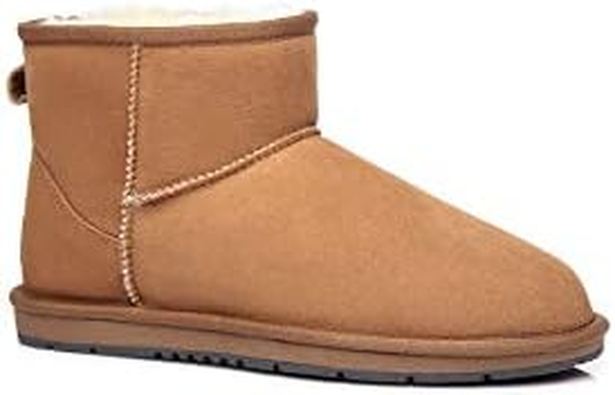 UGG AUSTRALIAN SHEPHERD Australian Wool Classic Mini Suede Unisex Ankle Boots image number 4