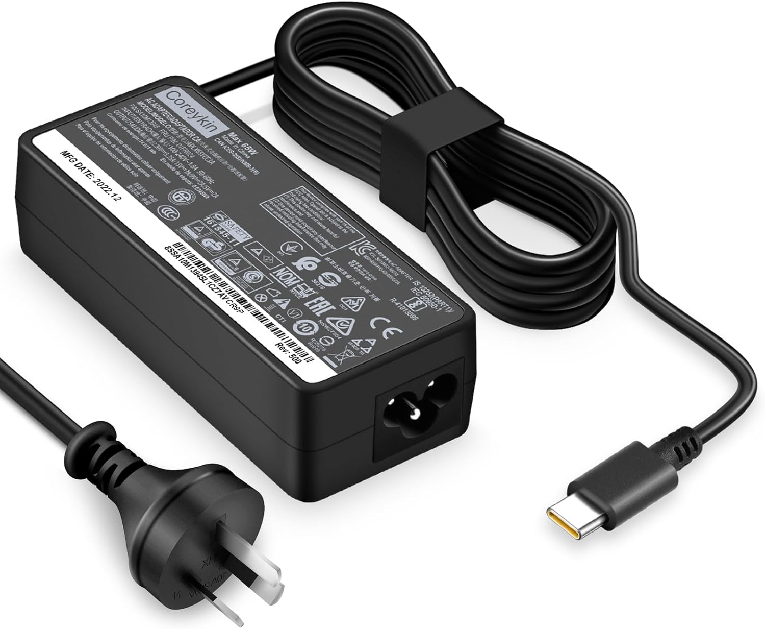Charger for Lenovo Laptop Computer 65W 45W USB C Fast Power Adapter image number 2
