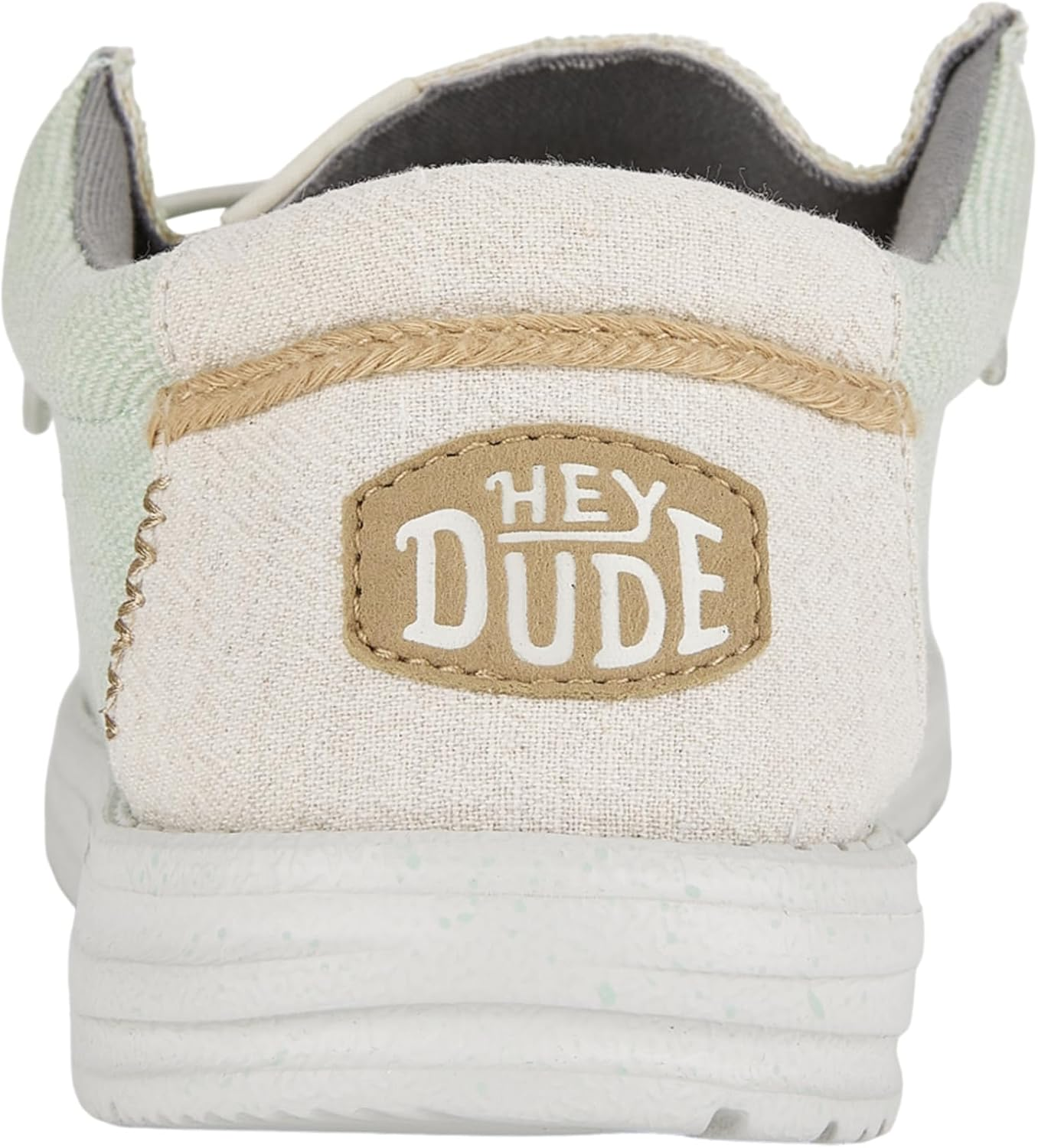 Hey Dude - Wally Coastline Jute Men'S - Slip on Shoes - Moccasin Style, Stone White, 11 US image number 1