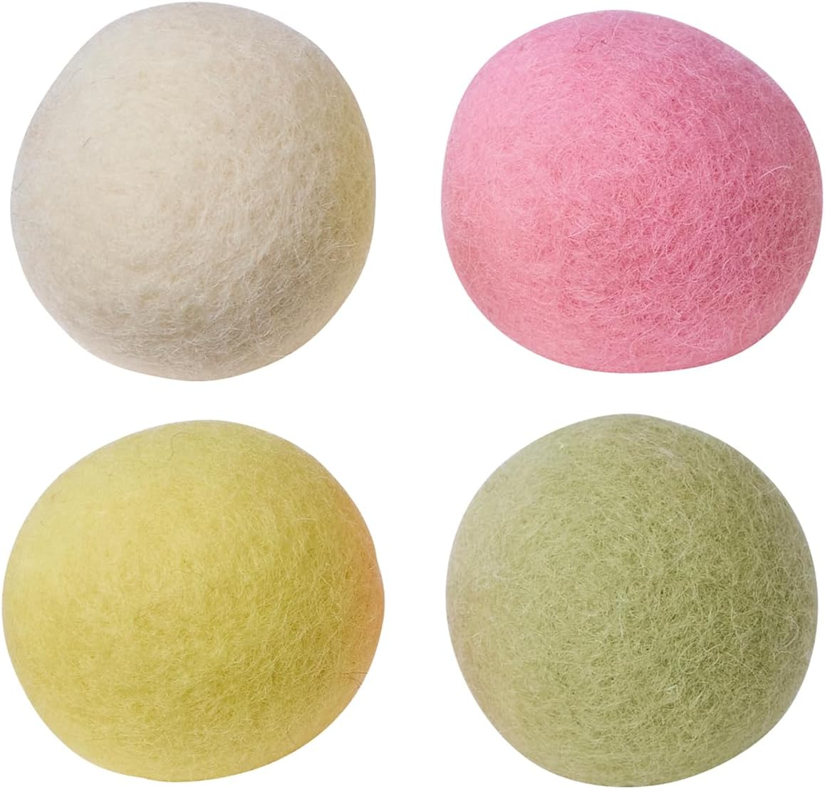 ADD. Mate Happiness Cat Wool Ball Mini Cat Toy, Set of 4 image number 3