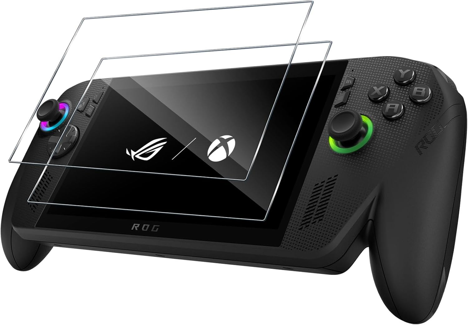 Aerku Pack of 2 Screen Protectors for ASUS ROG Xbox Ally/Rog Xbox Ally X for Tempered Glass, 0.33 Mm Ultra Clear Film, 9H Hardness Screen Protector, Anti-Bubble, Anti-Scratch Protective Glass image number 4