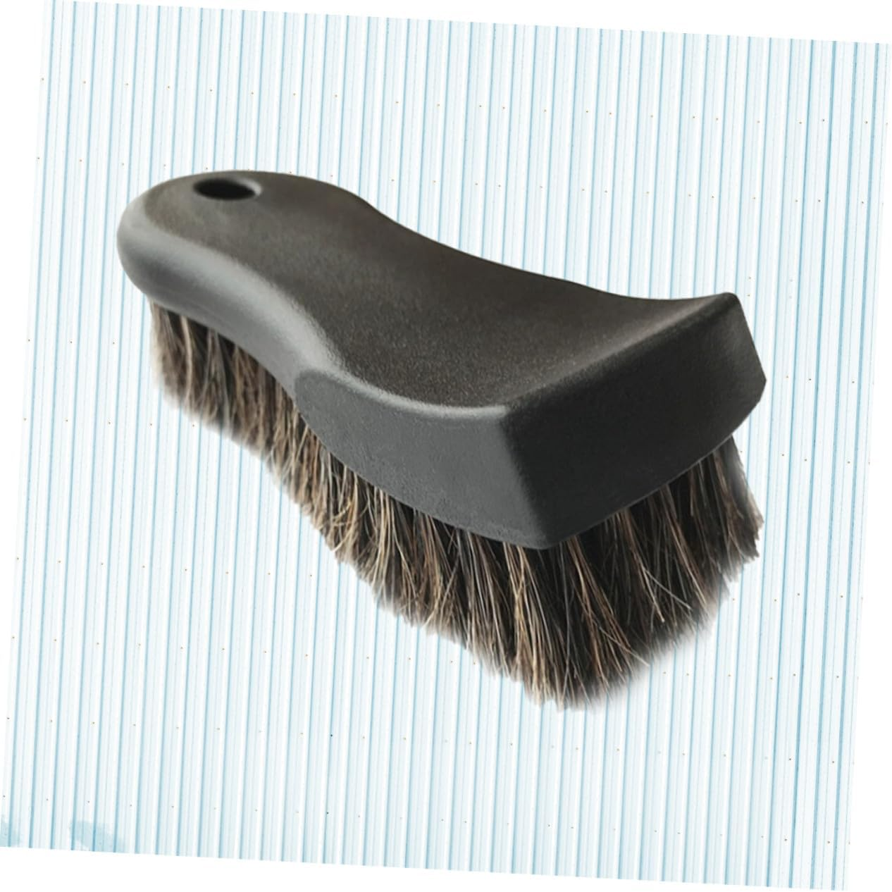 BUGUUYO Car Roof Cleaner Horse Hair Brush for Automotive Interior and Exterior Versatile Leather Seat Dusting and Tough Stain Removal Ergonomic Handle Portable Mane Cleaning Tool for Car image number 6