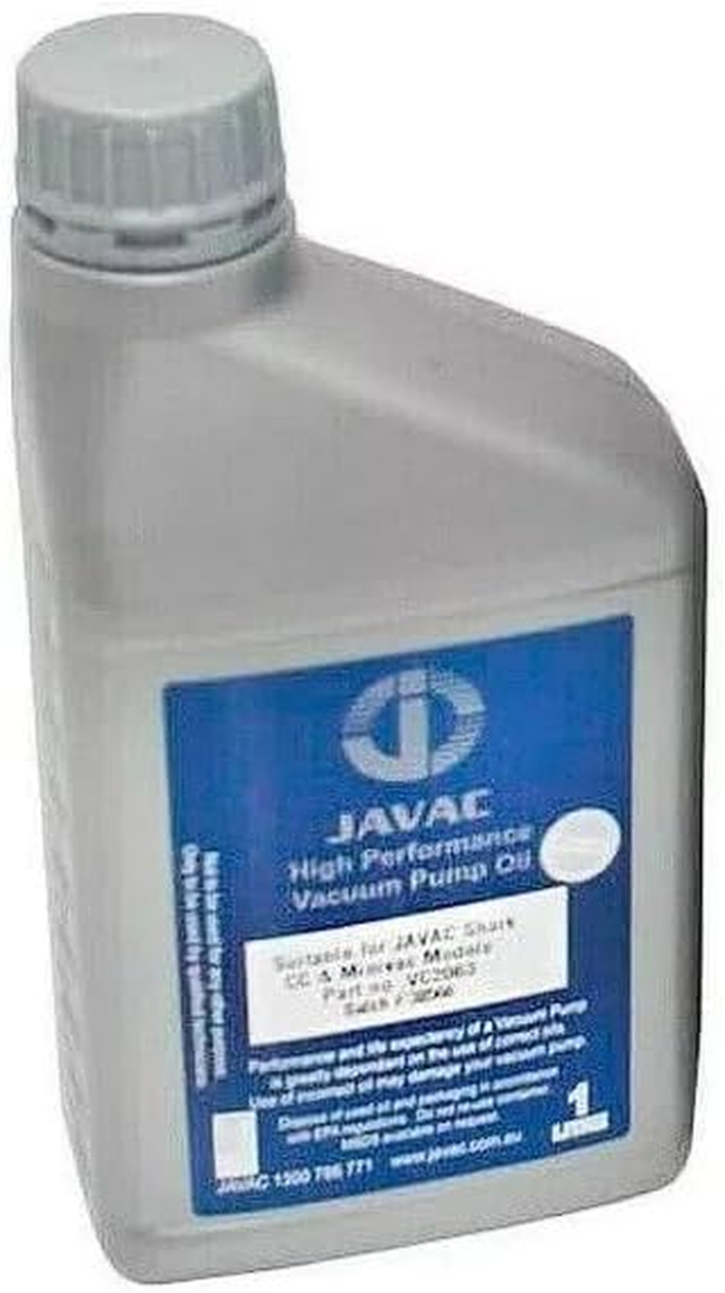 Javac High Performance Vacuum Pump Shark Oil 1 Litre