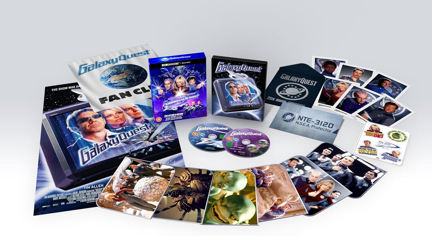 Galaxy Quest Steelbook 25Th Anniversary 4K UHD Collector'S Edition (Includes Steelbook) [Blu-Ray] [Region a & B & C] image number 1