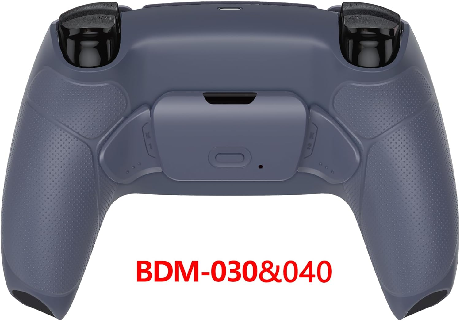 Extremerate Sterling Silver Rubberized Grip Programable Rise Remap Kit for PS5 Controller BDM-030 040 050, Upgrade Board & Redesigned Back Shell & Back Buttons for PS5 Controller - without Controller - Sterling Silver image number 5