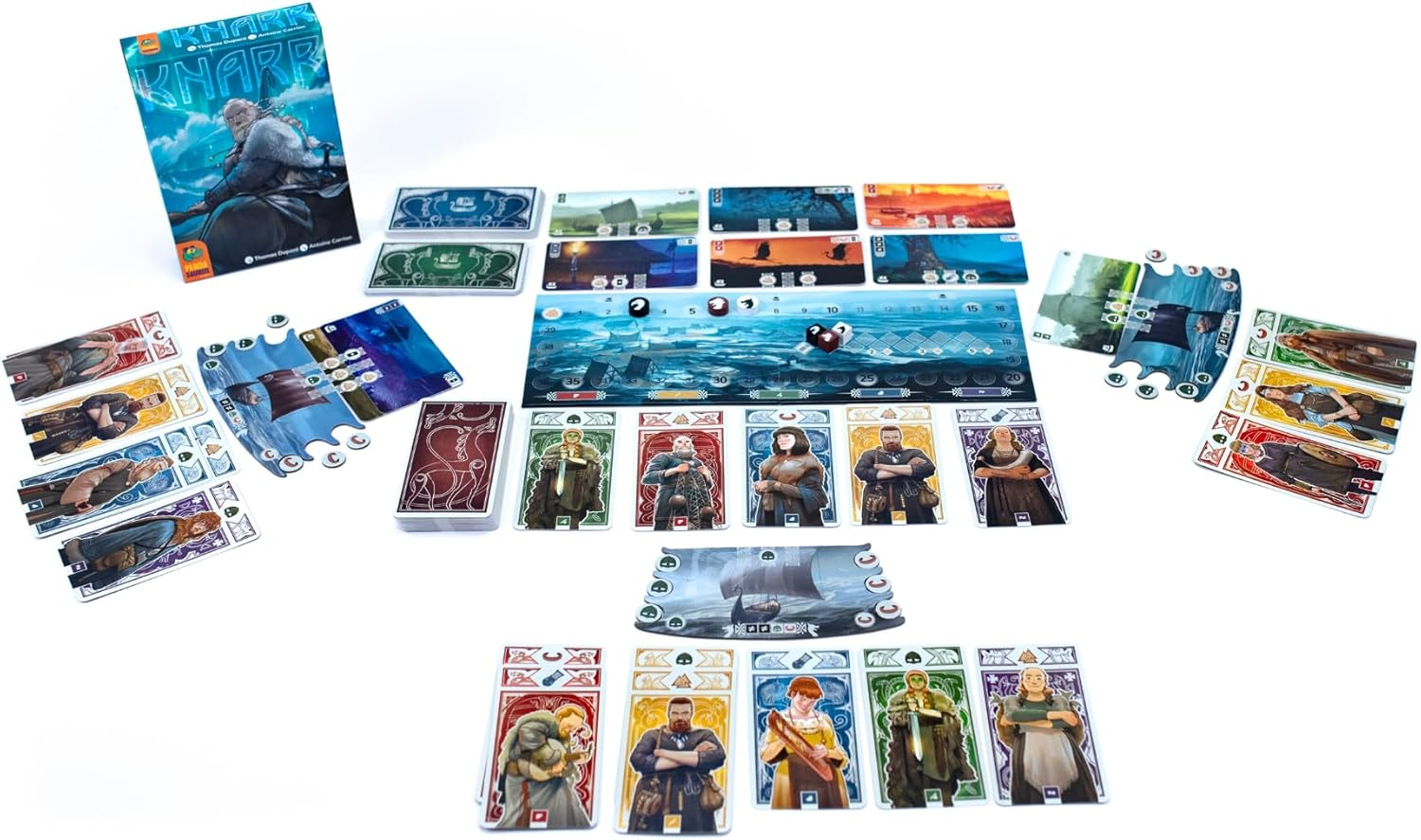 Pandasaurus Games Knarr Board Game for 2-4 Players, Ages 8+ image number 5